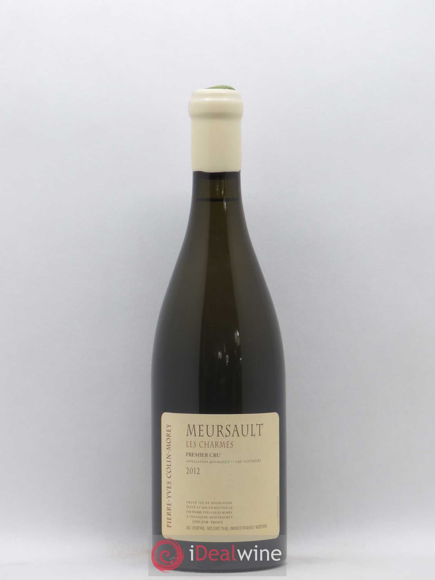 Meursault 1er Cru Charmes Pierre-Yves Colin Morey 2012 - Lot de 1 bouteille - 0