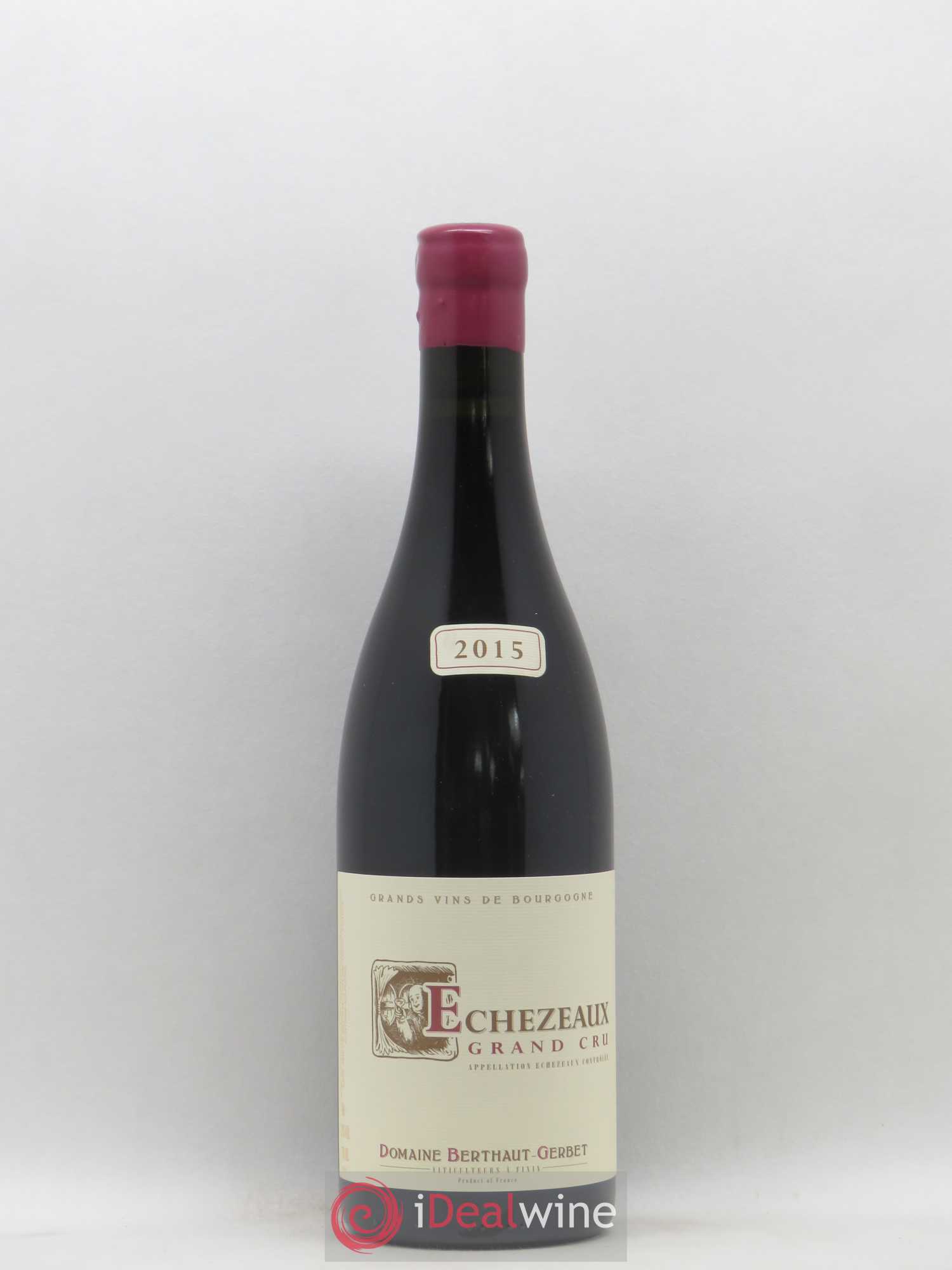 Echezeaux Grand Cru Berthaut Gerbet 2015 - Lot de 1 bouteille - 0