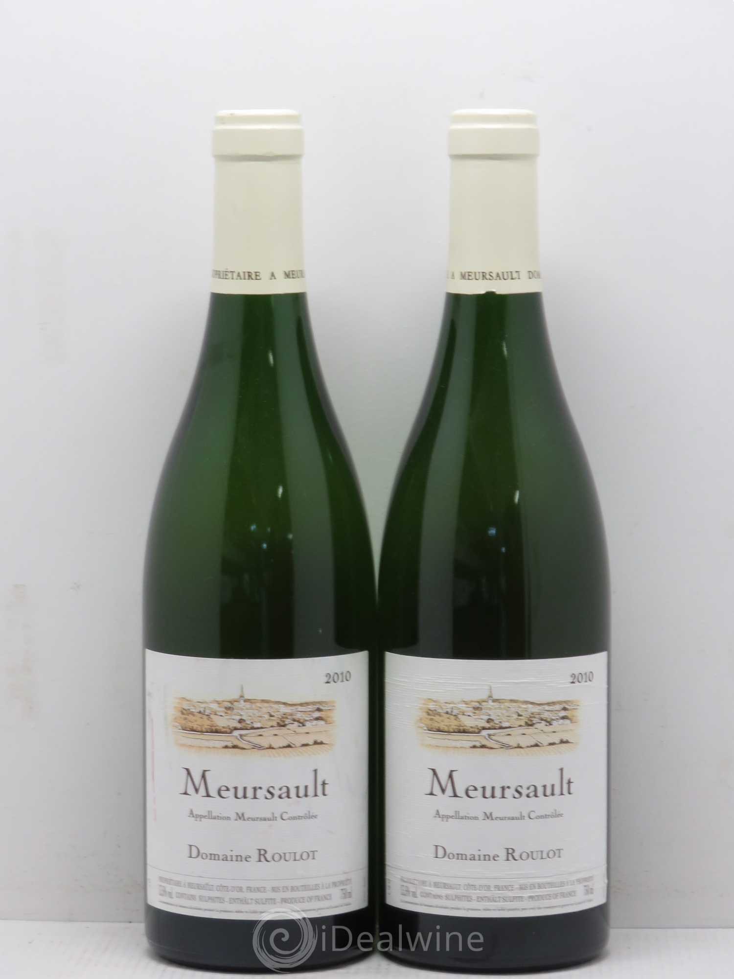 Meursault Roulot (Domaine) 2010 - Lot de 2 bouteilles - 0