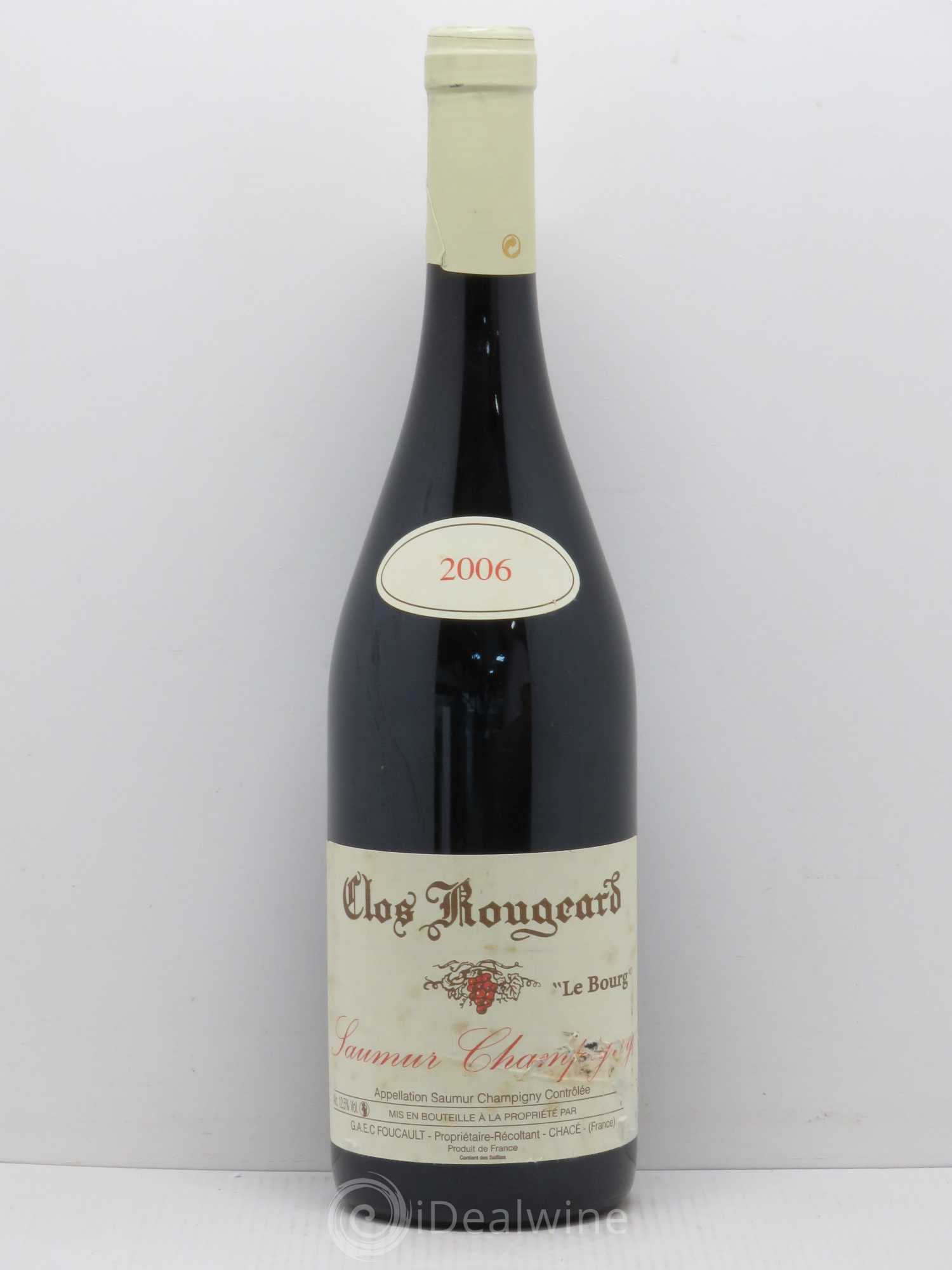 Saumur-Champigny Le Bourg Clos Rougeard 2006 - Lot de 1 bouteille - 0