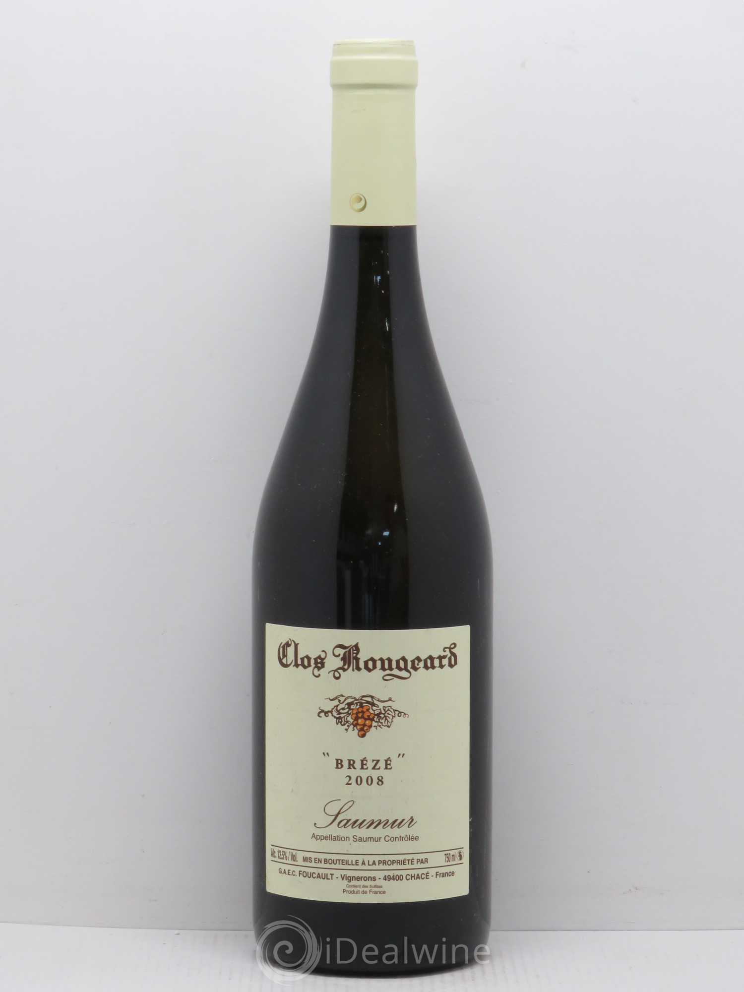 Saumur Brézé Clos Rougeard 2008 - Posten von 1 Flasche - 0