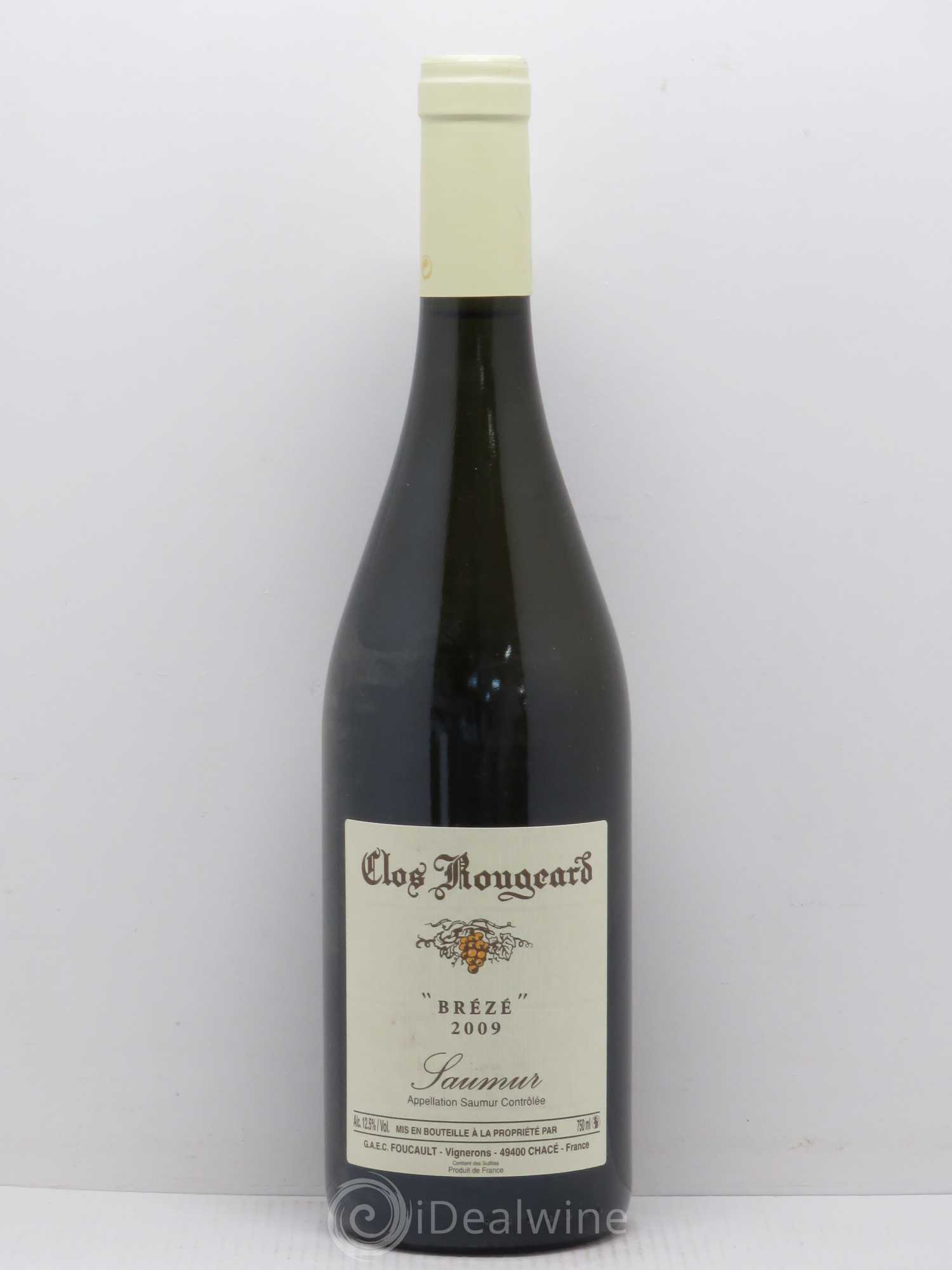 Saumur Brézé Clos Rougeard 2009 - Lot de 1 bouteille - 0