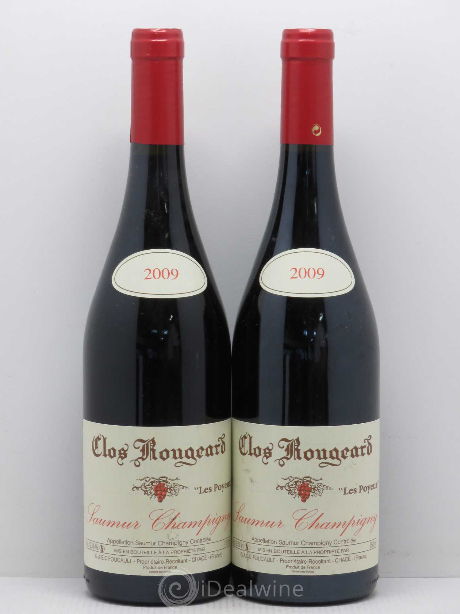 Saumur-Champigny Les Poyeux Clos Rougeard 2009 - Lot de 2 bouteilles - 0