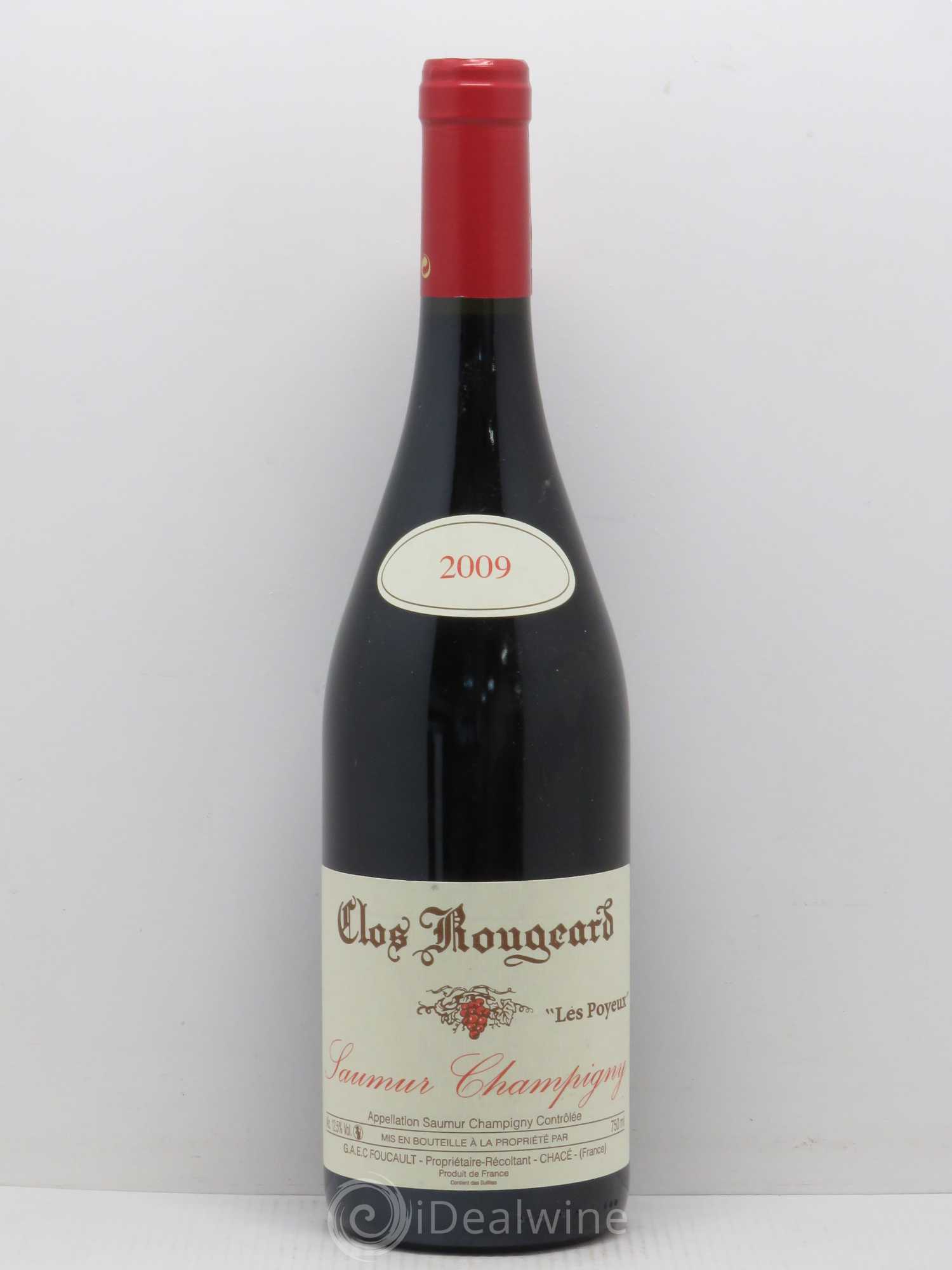 Saumur-Champigny Les Poyeux Clos Rougeard 2009 - Lot de 1 bouteille - 0