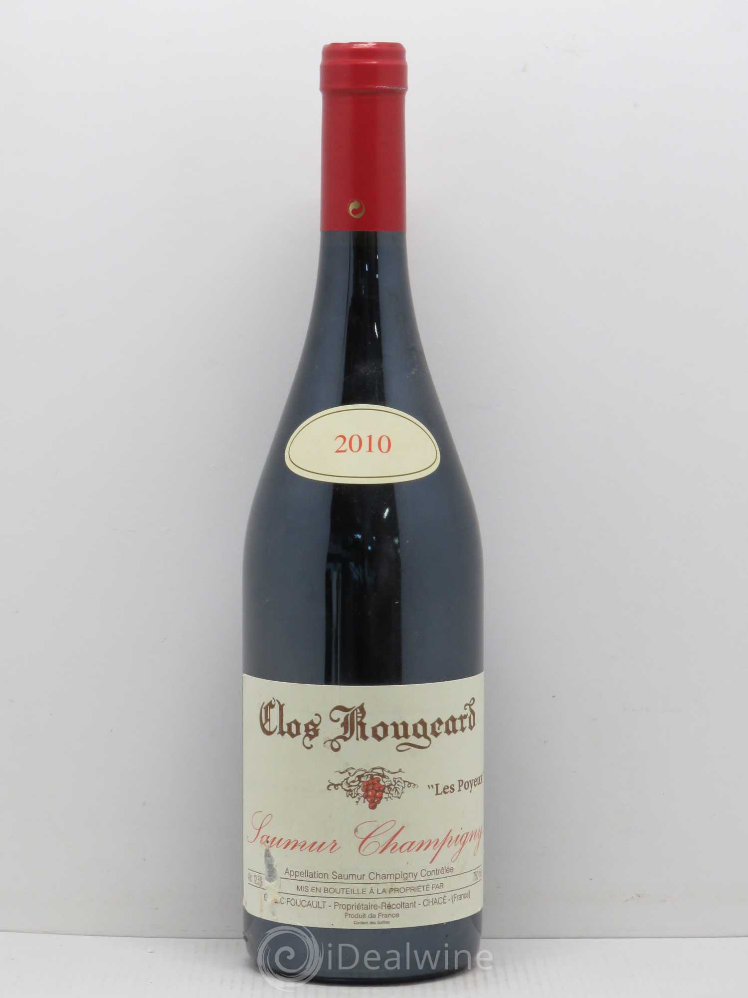 Saumur-Champigny Les Poyeux Clos Rougeard 2010 - Lot de 1 bouteille - 0