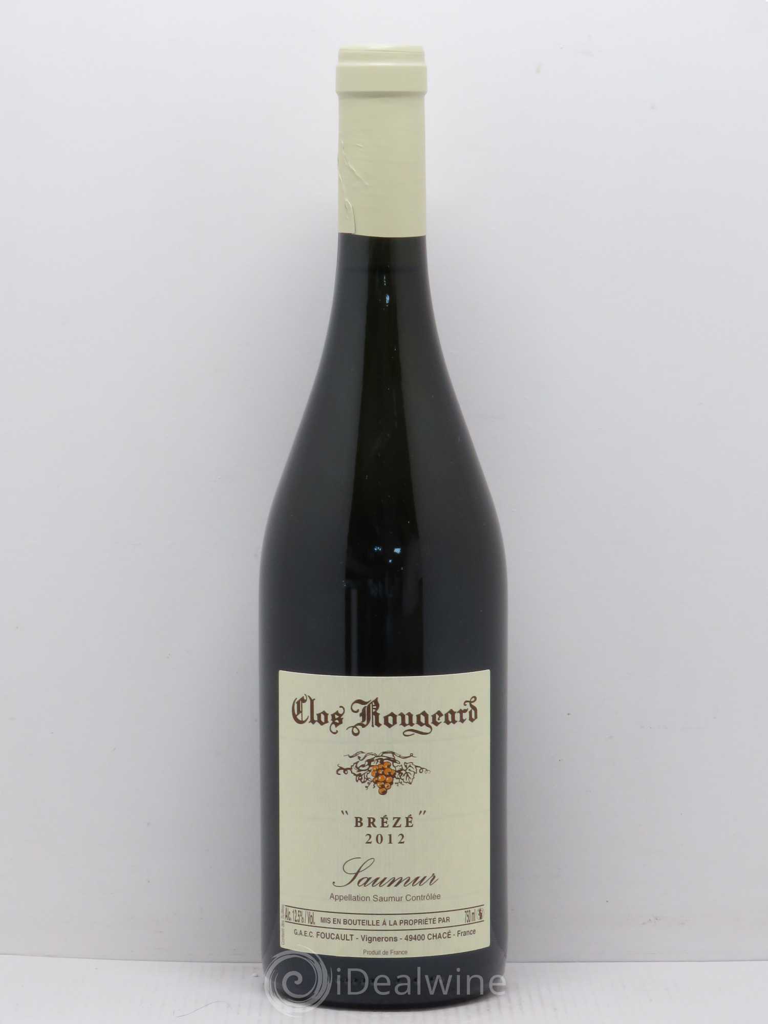 Saumur Brézé Clos Rougeard (sans prix de réserve) 2012 - Lot de 1 bouteille - 0