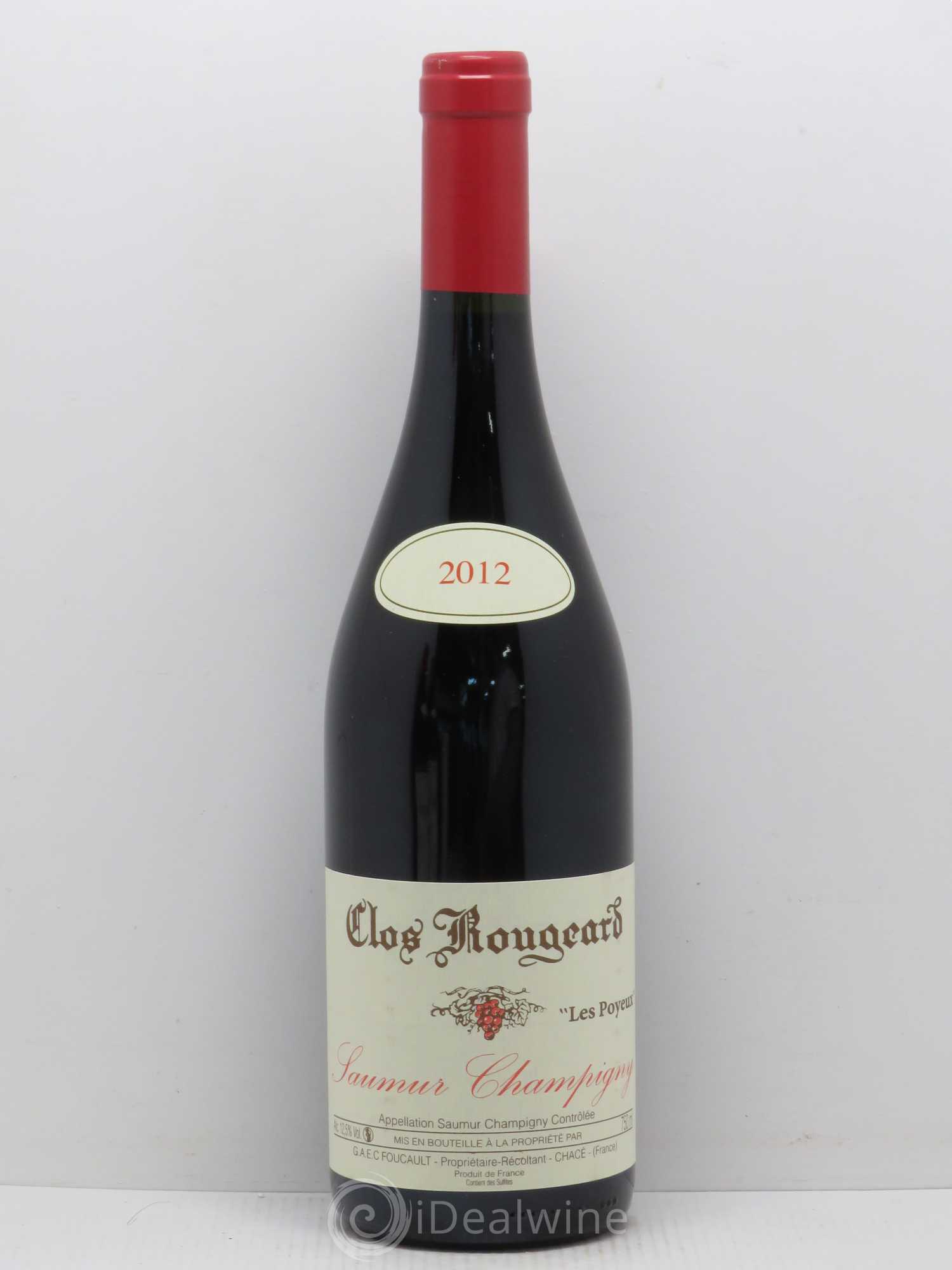 Saumur-Champigny Les Poyeux Clos Rougeard 2012 - Lot de 1 bouteille - 0