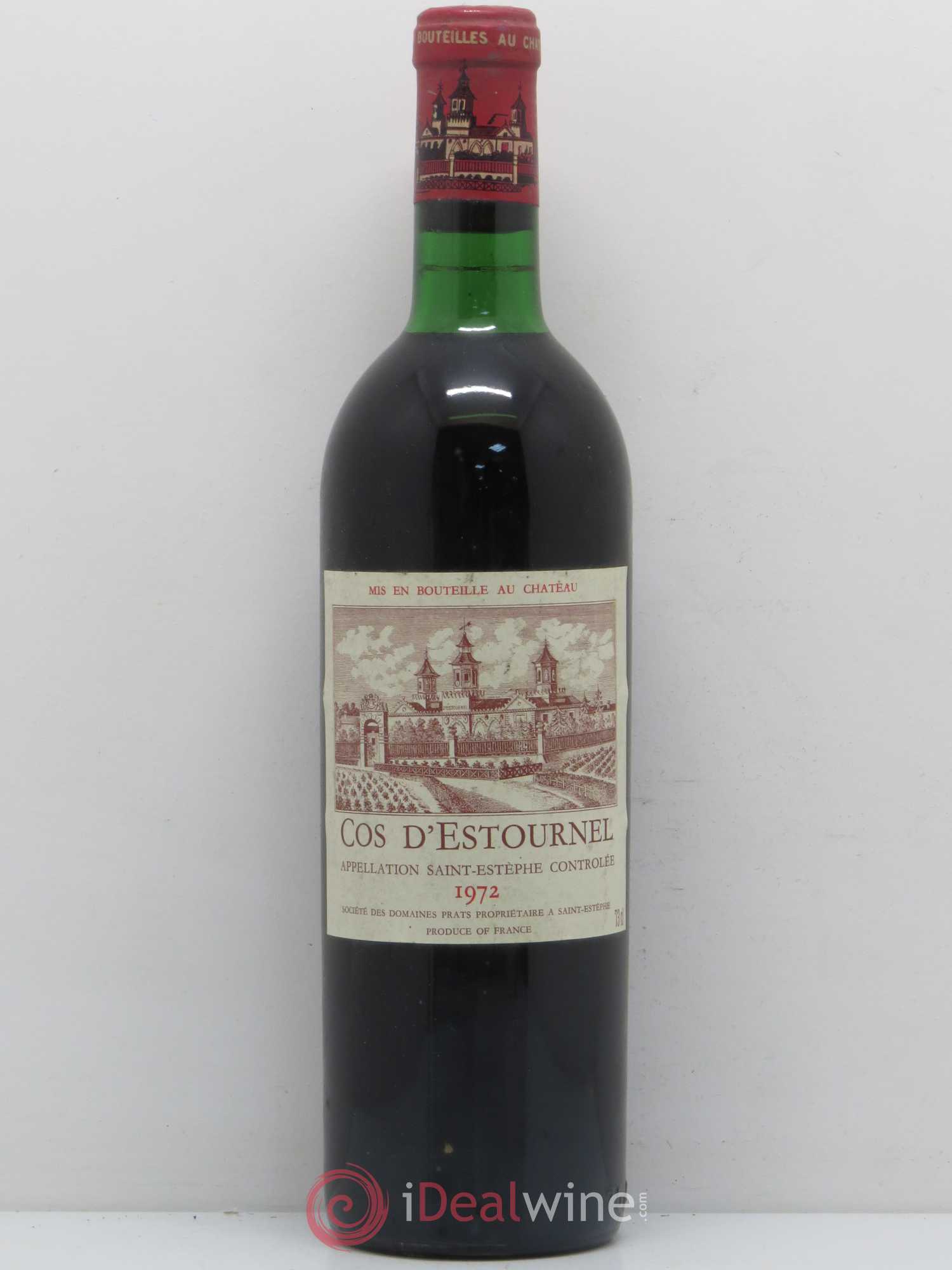 Cos d'Estournel 2ème Grand Cru Classé 1972 - Lot de 1 bouteille - 0