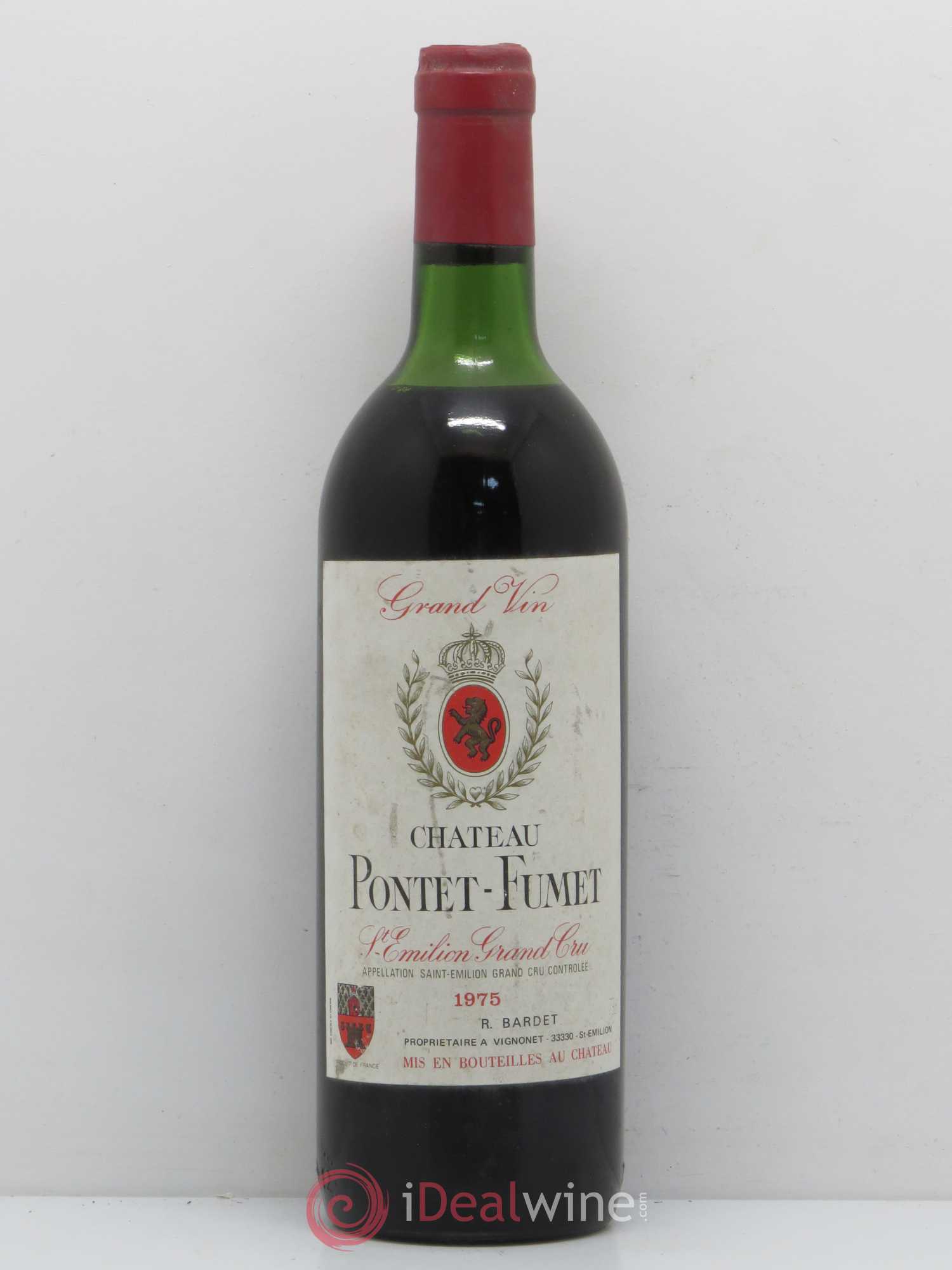 Pontet-Fumet (sans prix de réserve) 1975 - Lot de 1 bouteille - 0