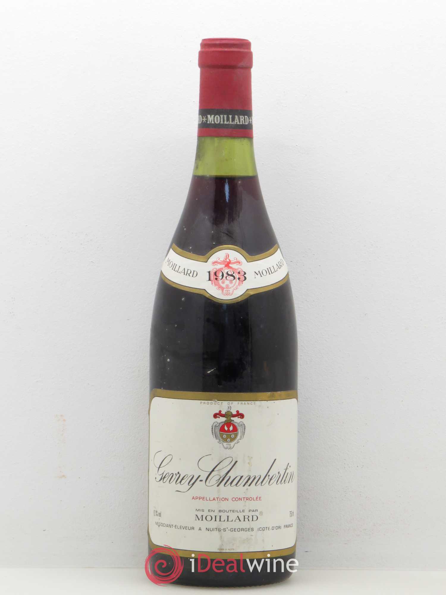 Gevrey-Chambertin Moillard 1983 - Lot de 1 bouteille - 0