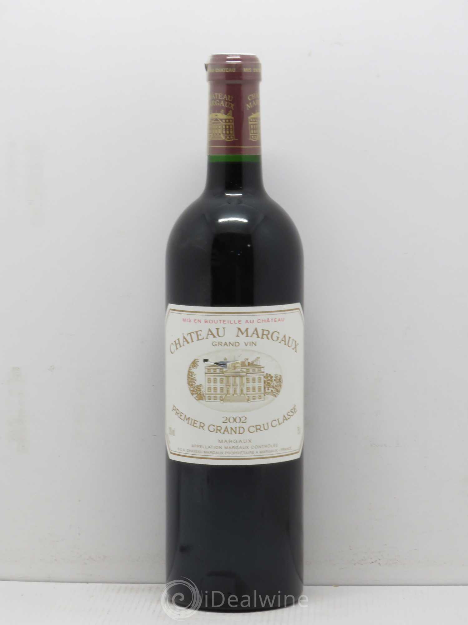 Château Margaux 1er Grand Cru Classé 2002 - Lot de 1 bouteille - 0