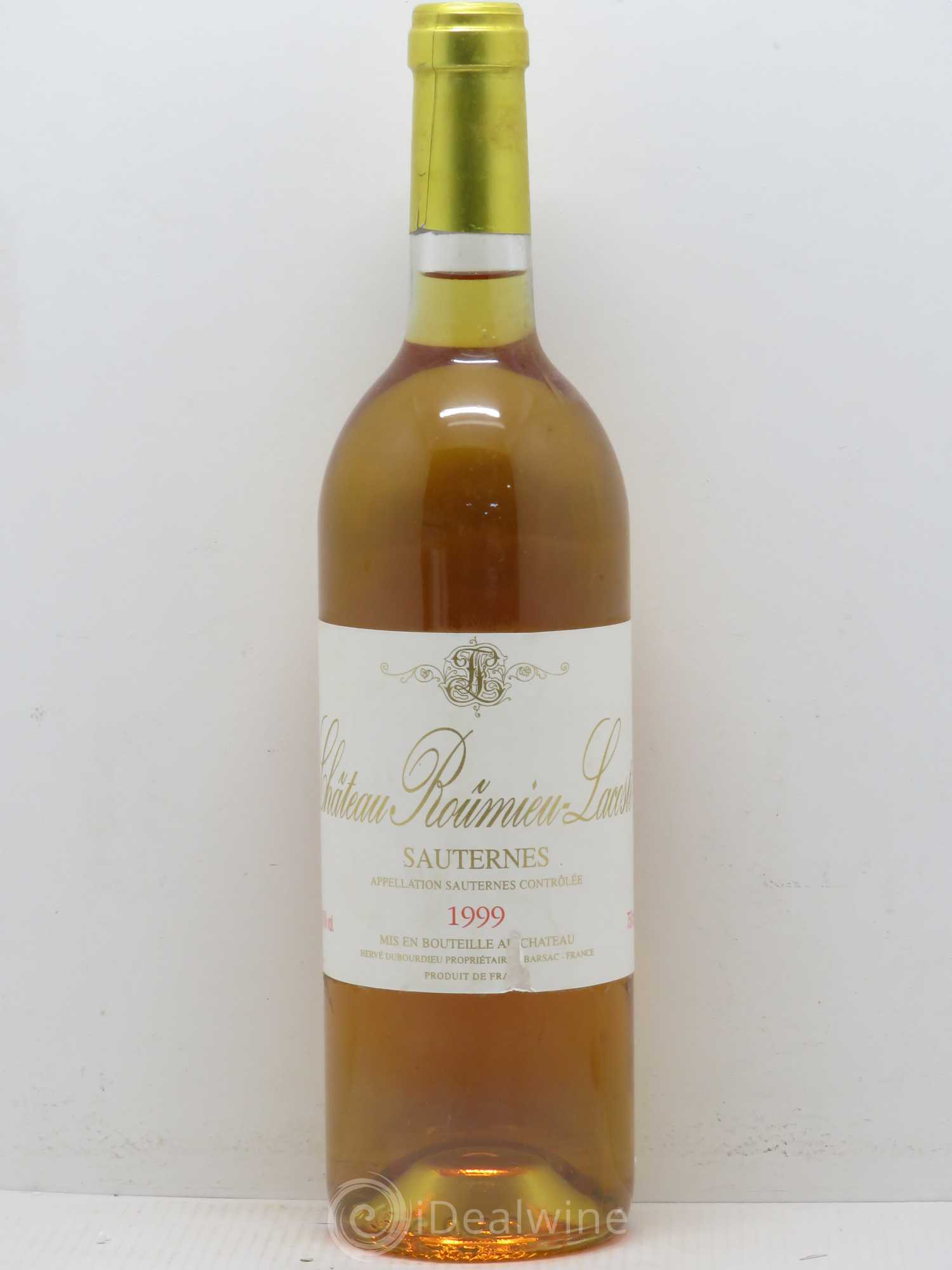 Château Roûmieu-Lacoste Cru Bourgeois 1999 - Posten von 1 Flasche - 0