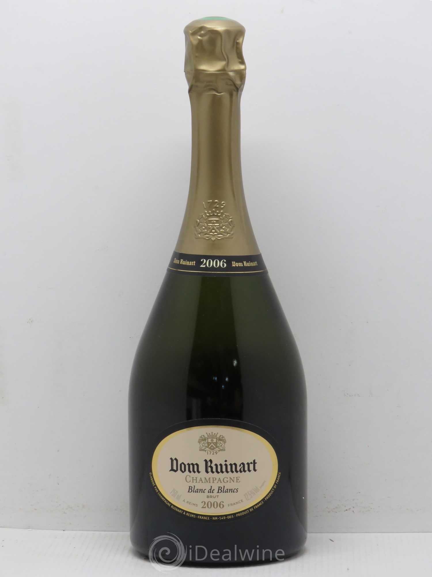 Dom Ruinart Brut Ruinart 2006 - Lot de 1 bouteille - 0