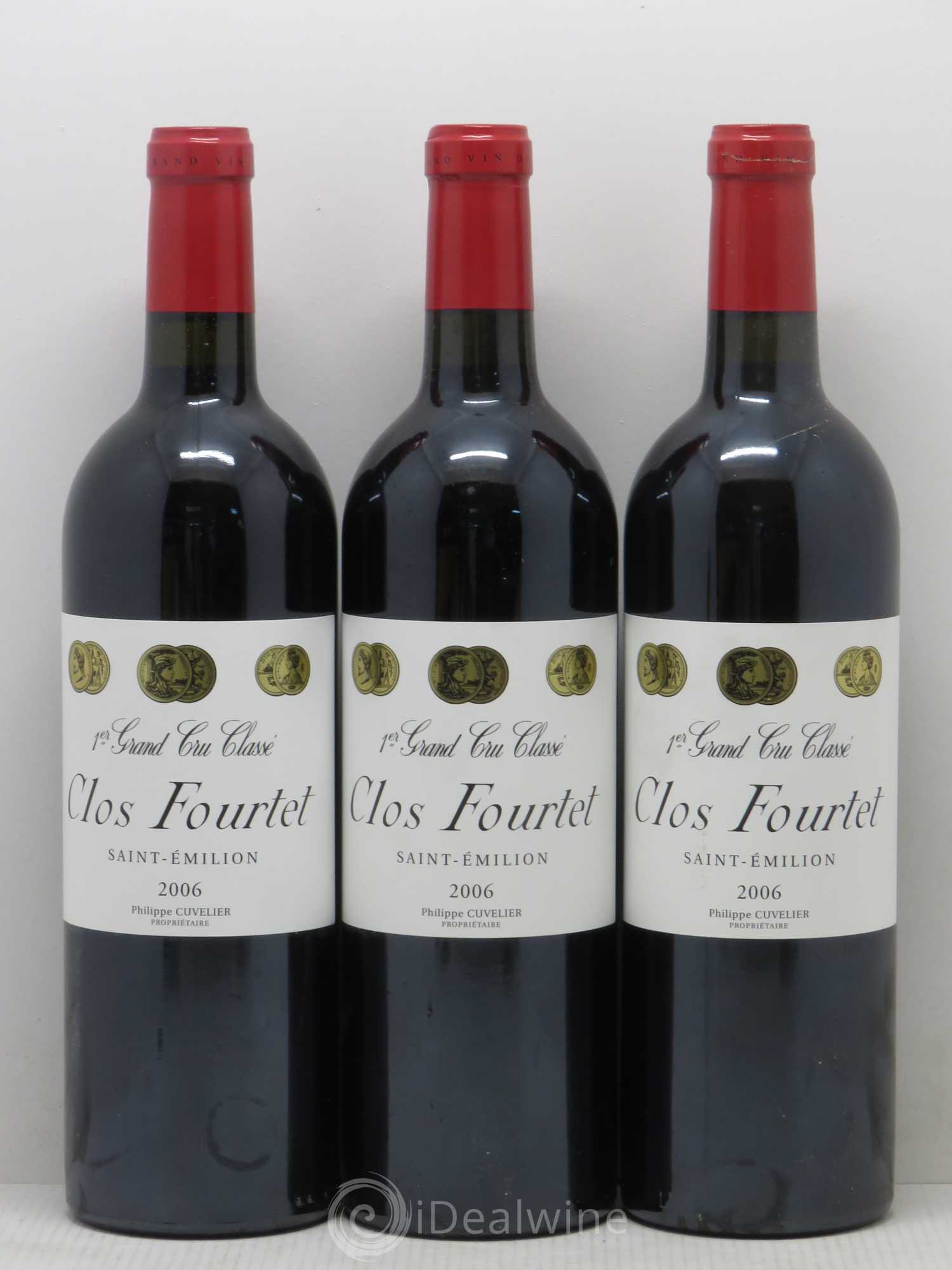 Clos Fourtet 1er Grand Cru Classé B 2006 - Lot de 6 bouteilles - 2