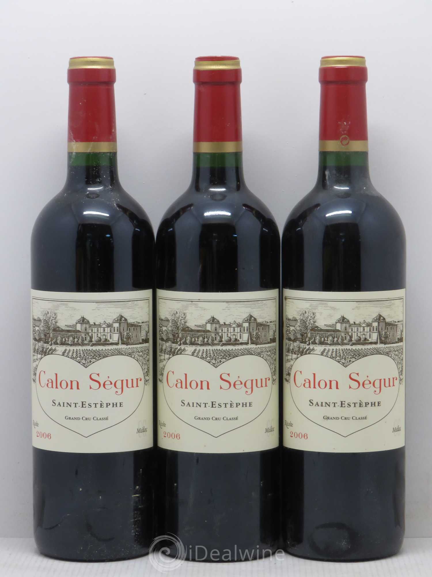 Château Calon Ségur 3ème Grand Cru Classé 2006 - Lot de 6 bouteilles - 1