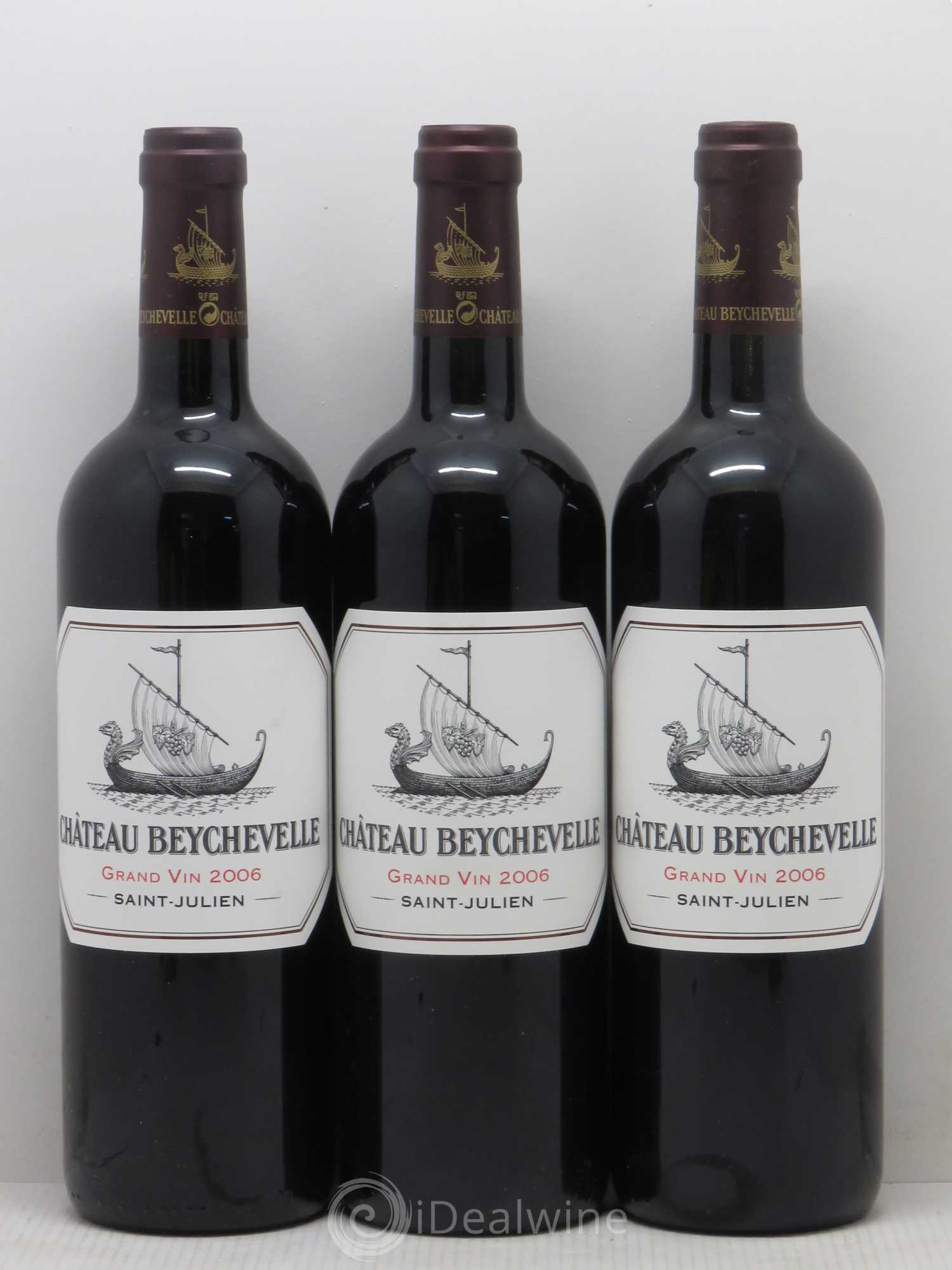 Château Beychevelle 4ème Grand Cru Classé 2006 - Lot de 6 bouteilles - 1