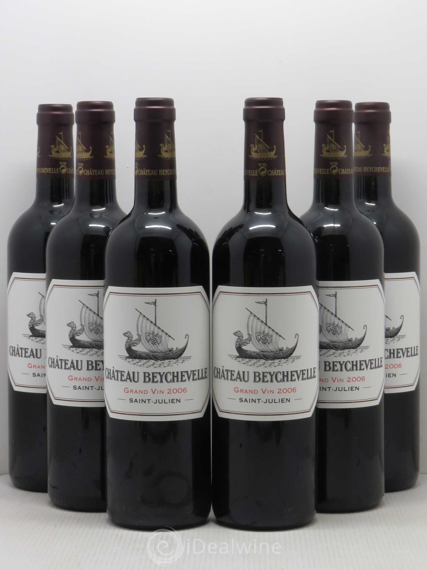 Château Beychevelle 4ème Grand Cru Classé 2006 - Lot de 6 bouteilles - 0