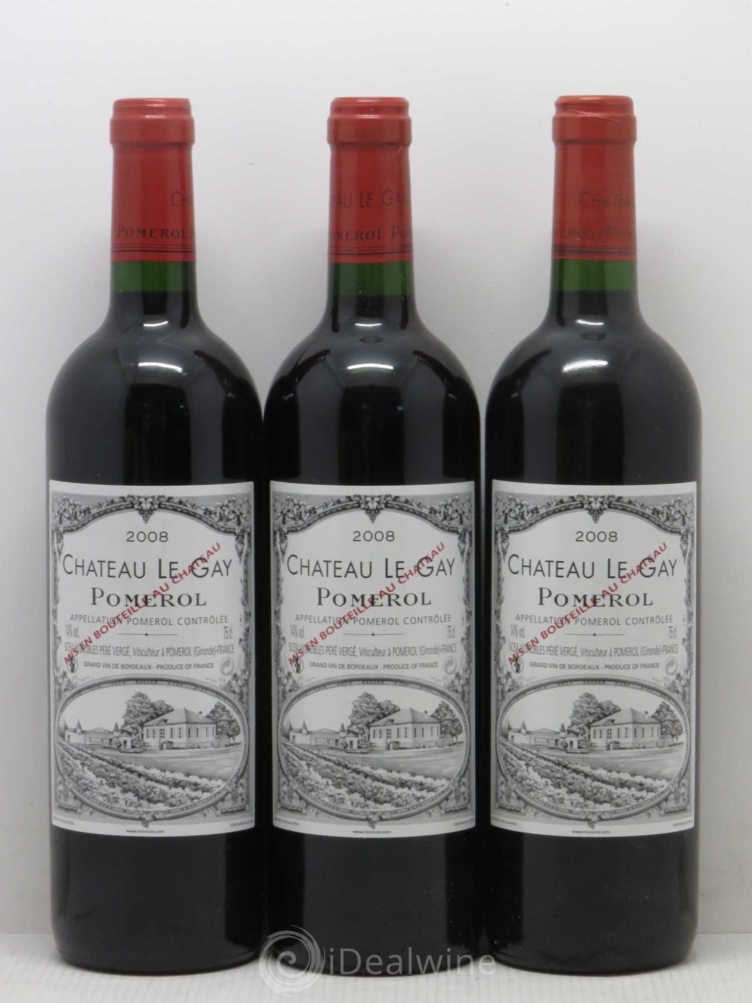 Château Le Gay 2008 - Lot de 6 bouteilles - 2