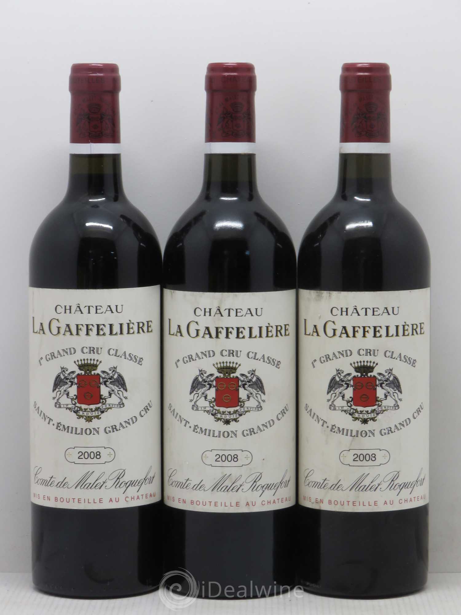 Château la Gaffelière 1er Grand Cru Classé B 2008 - Lot de 6 bouteilles - 1