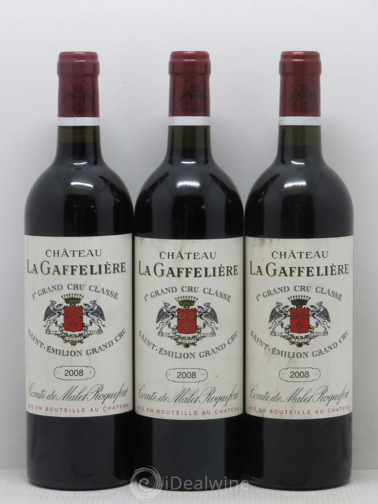 Château la Gaffelière 1er Grand Cru Classé B 2008 - Lot de 6 bouteilles - 2