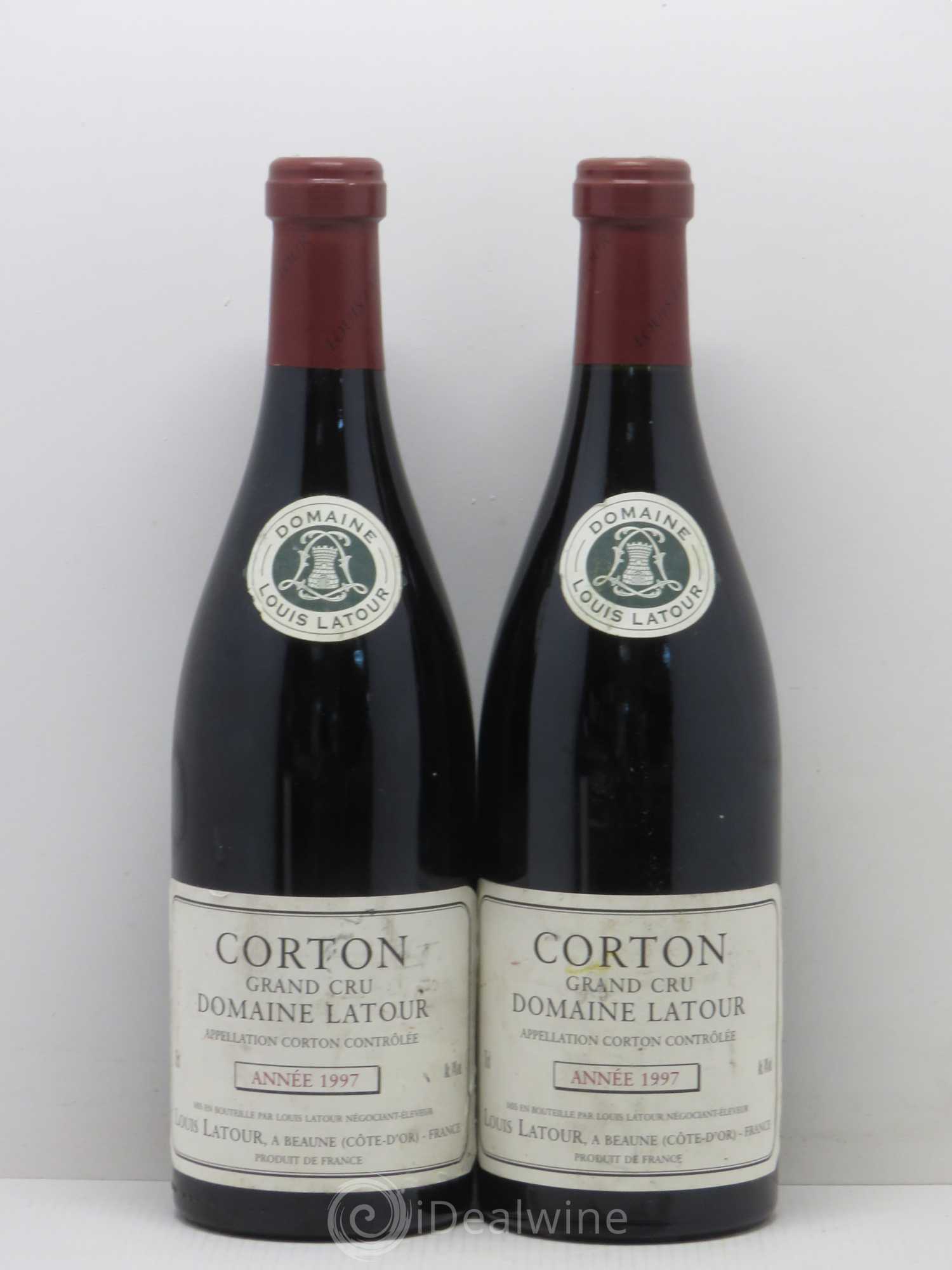 Corton Grand Cru Louis Latour 1997 - Lot de 2 bouteilles - 0