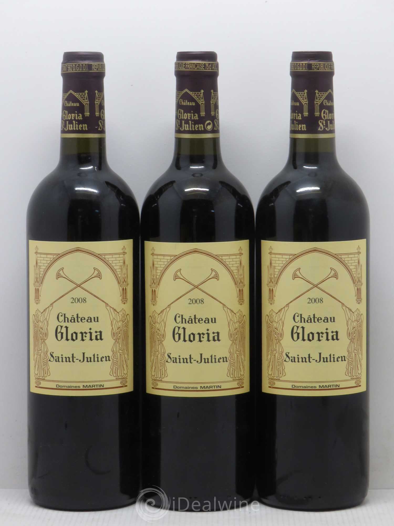 Château Gloria 2008 - Lot de 6 bouteilles - 2
