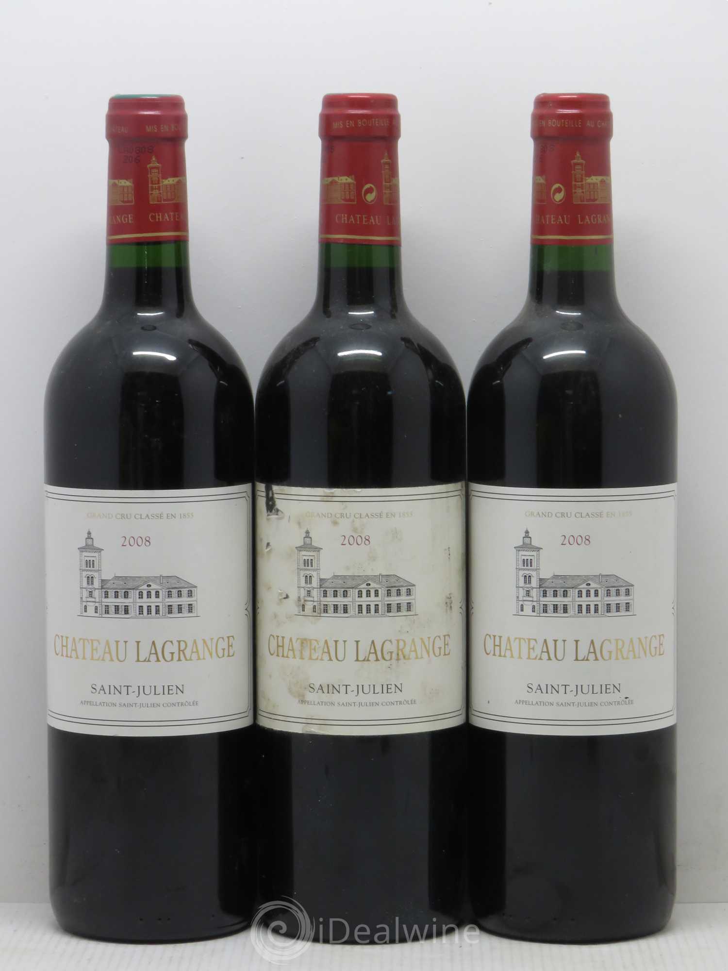 Château Lagrange 3ème Grand Cru Classé 2008 - Lot de 6 bouteilles - 2