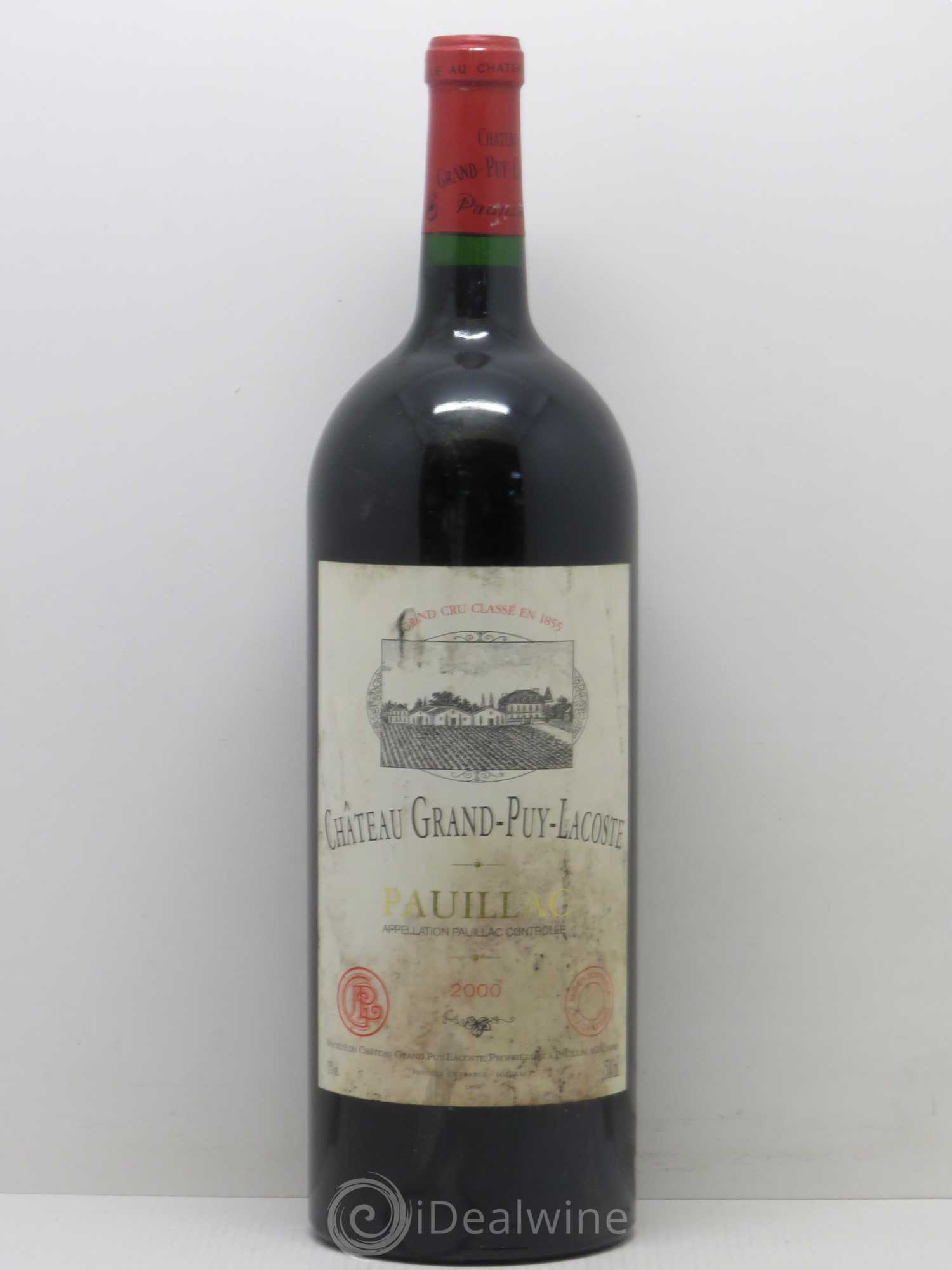 Château Grand Puy Lacoste 5ème Grand Cru Classé 2000 - Lot de 1 magnum - 0