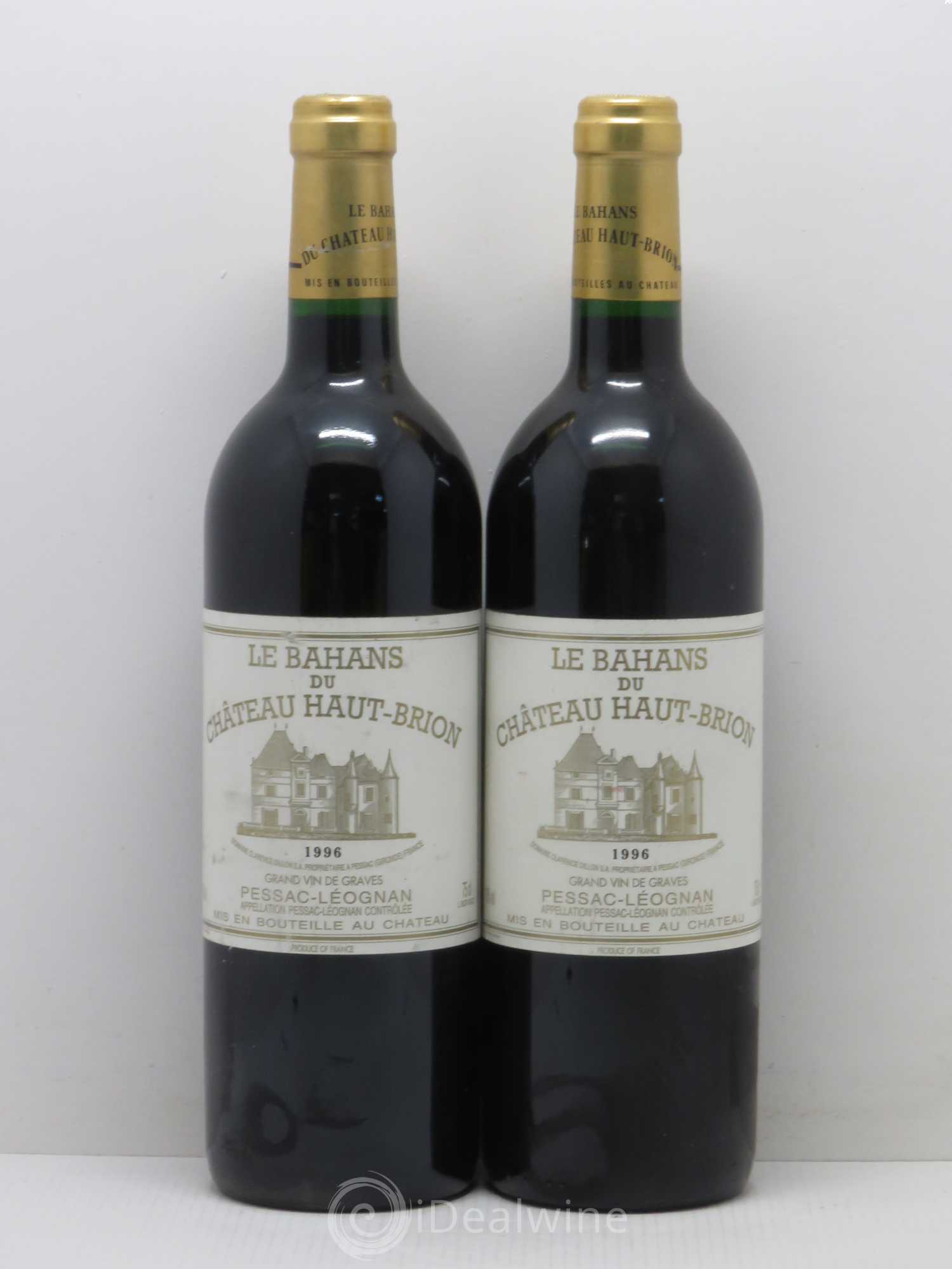 Clarence (Bahans) de Haut-Brion Second Vin 1996 - Lot de 2 bouteilles - 0