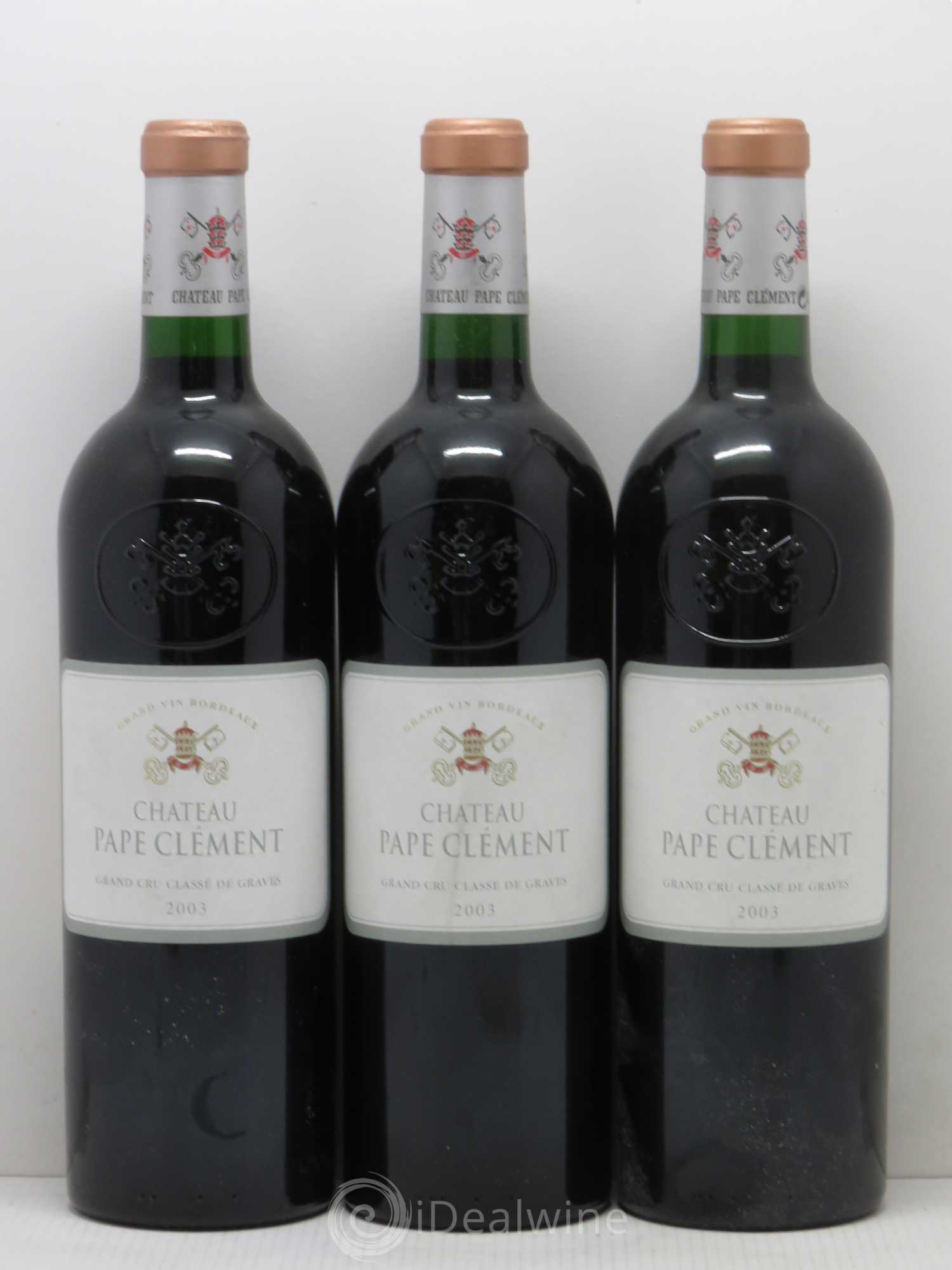 Château Pape Clément Cru Classé de Graves 2003 - Lot de 6 bouteilles - 2