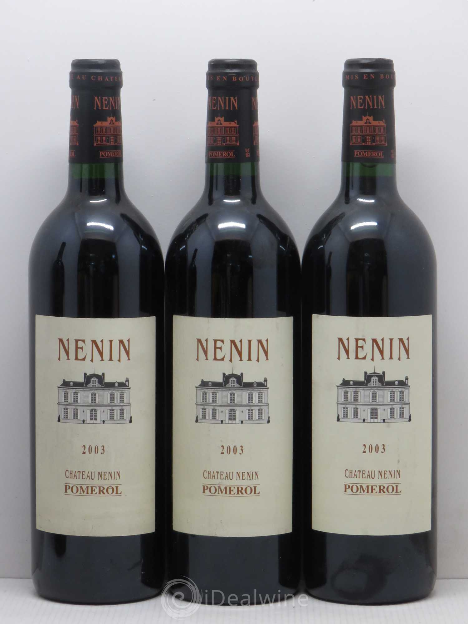 Château Nenin 2003 - Lot de 6 bouteilles - 1