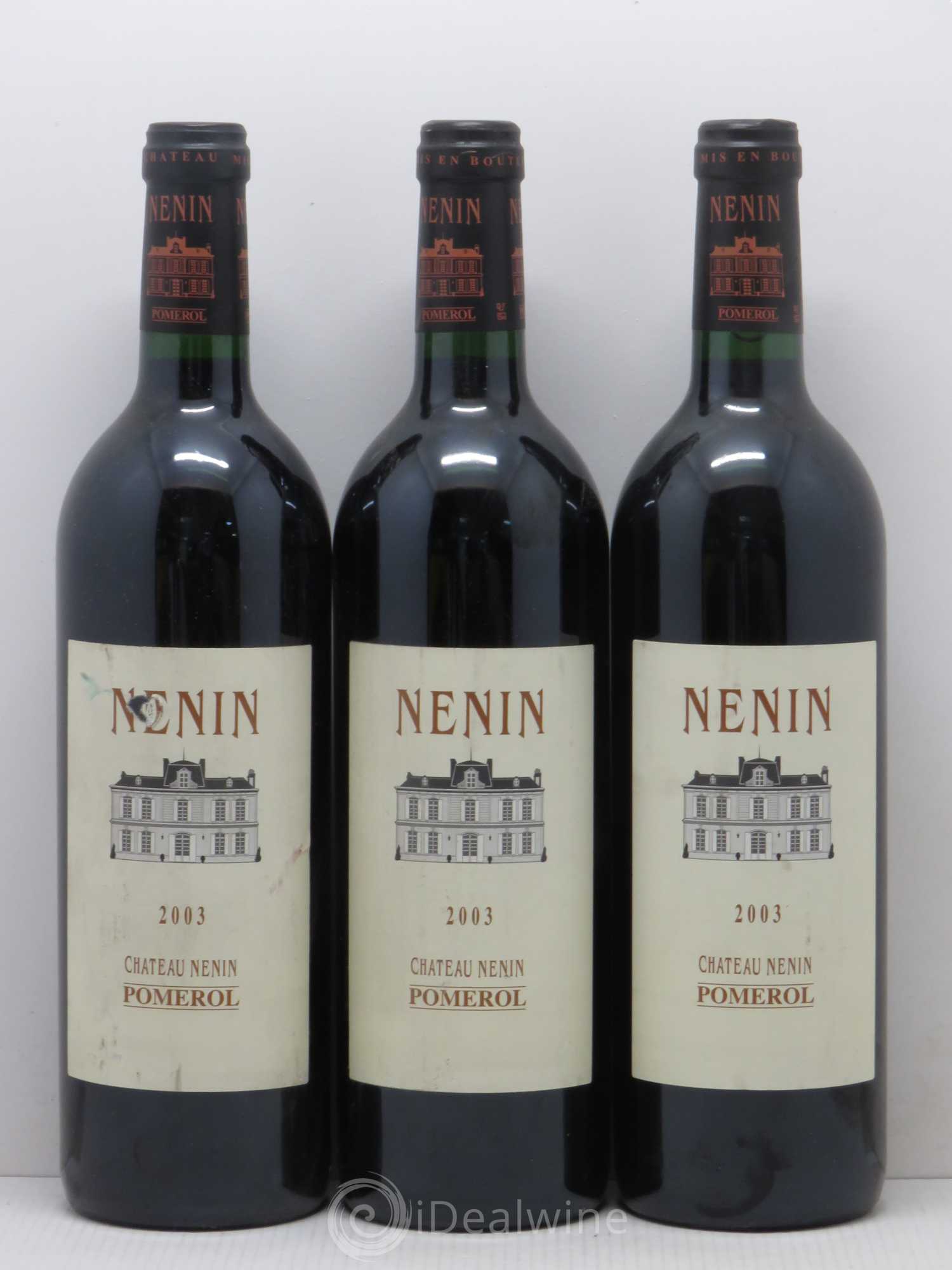 Château Nenin 2003 - Lot de 6 bouteilles - 2