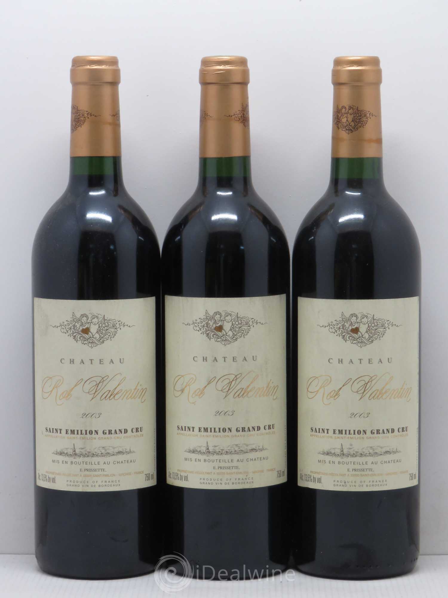 Château Rol Valentin Grand Cru Classé 2003 - Lot de 6 bouteilles - 2