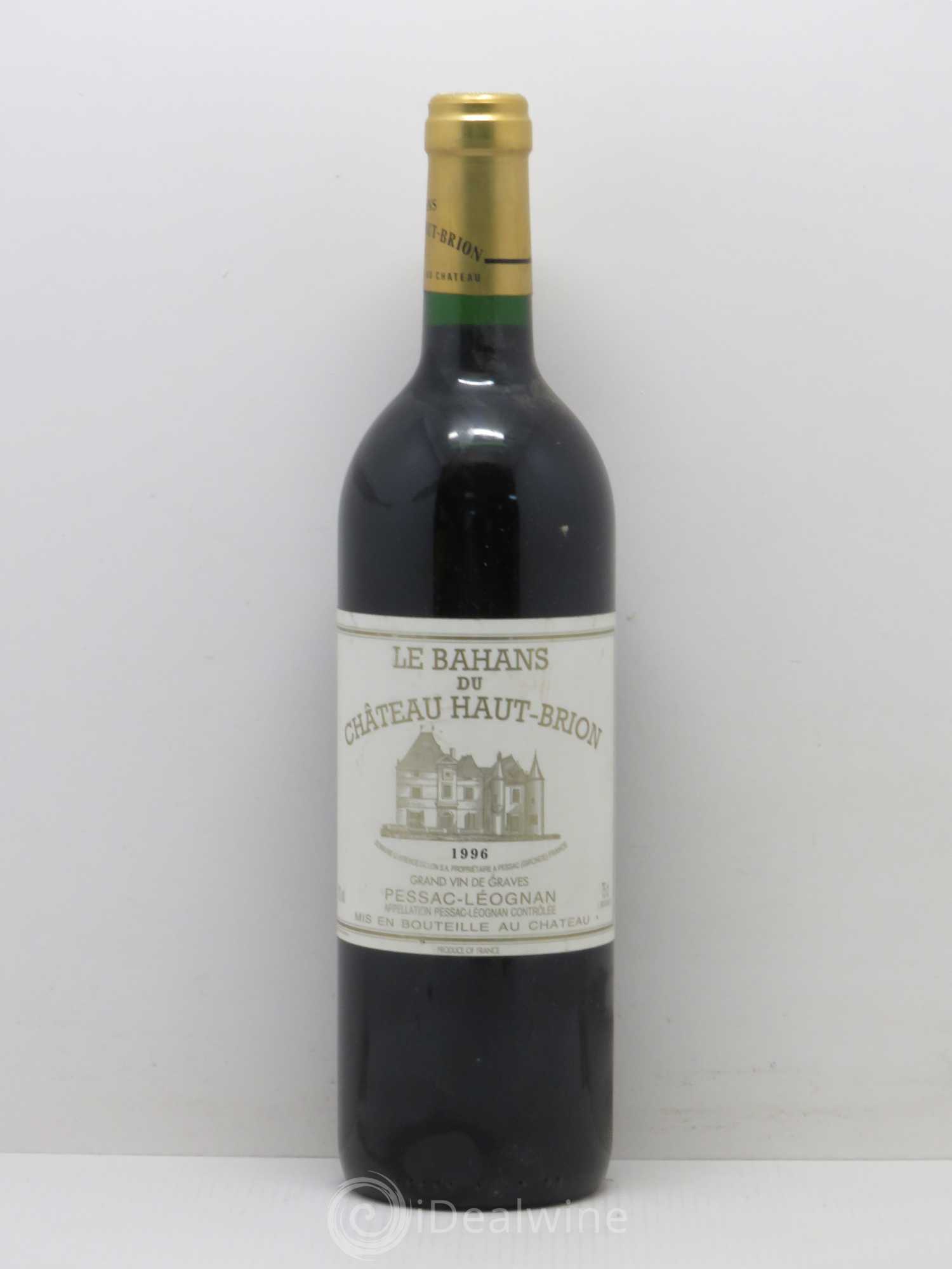 Clarence (Bahans) de Haut-Brion Second Vin 1996 - Lot de 1 bouteille - 0