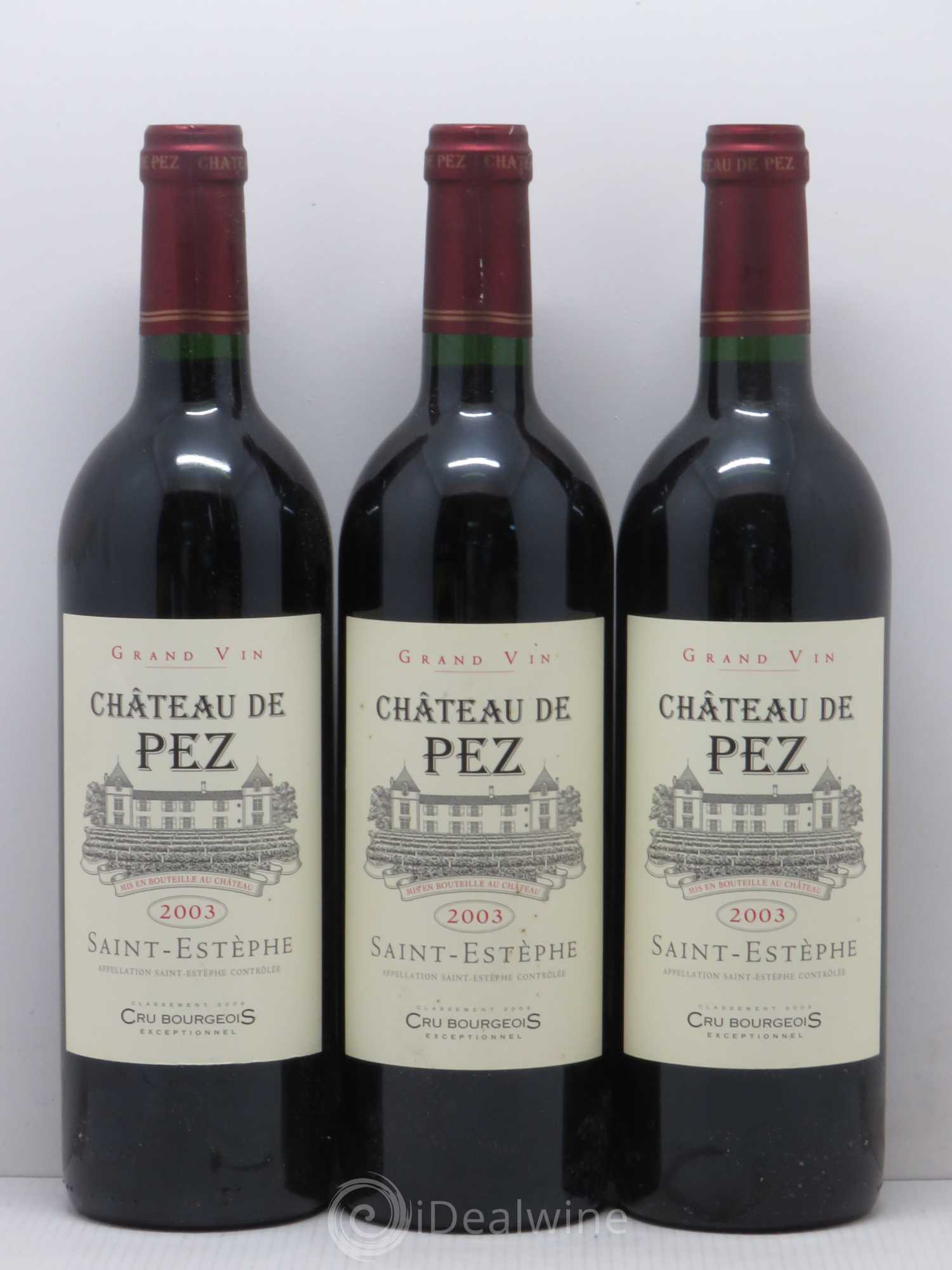 Château de Pez 2003 - Lot de 6 bouteilles - 2