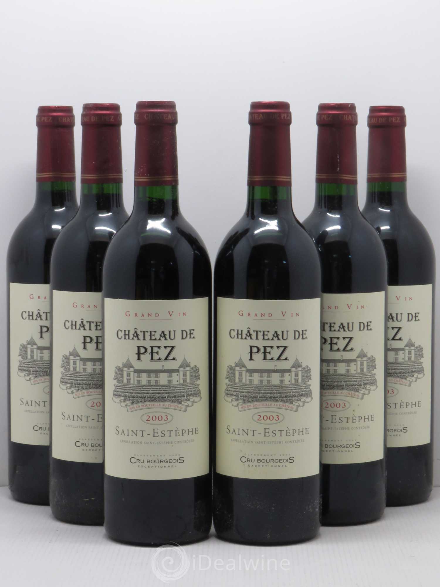 Château de Pez 2003 - Lot de 6 bouteilles - 0