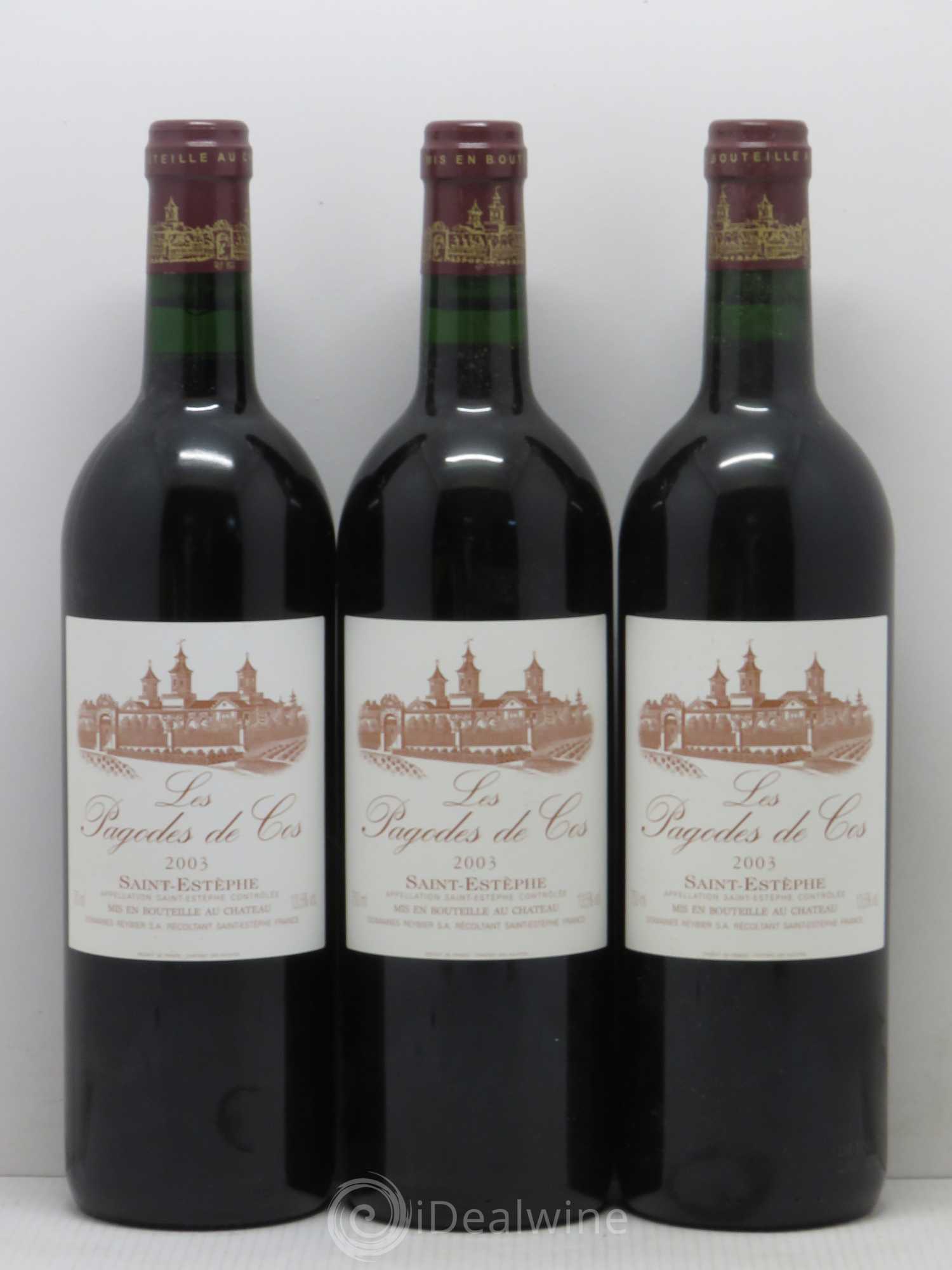 Les Pagodes de Cos Second Vin 2003 - Lot de 6 bouteilles - 2