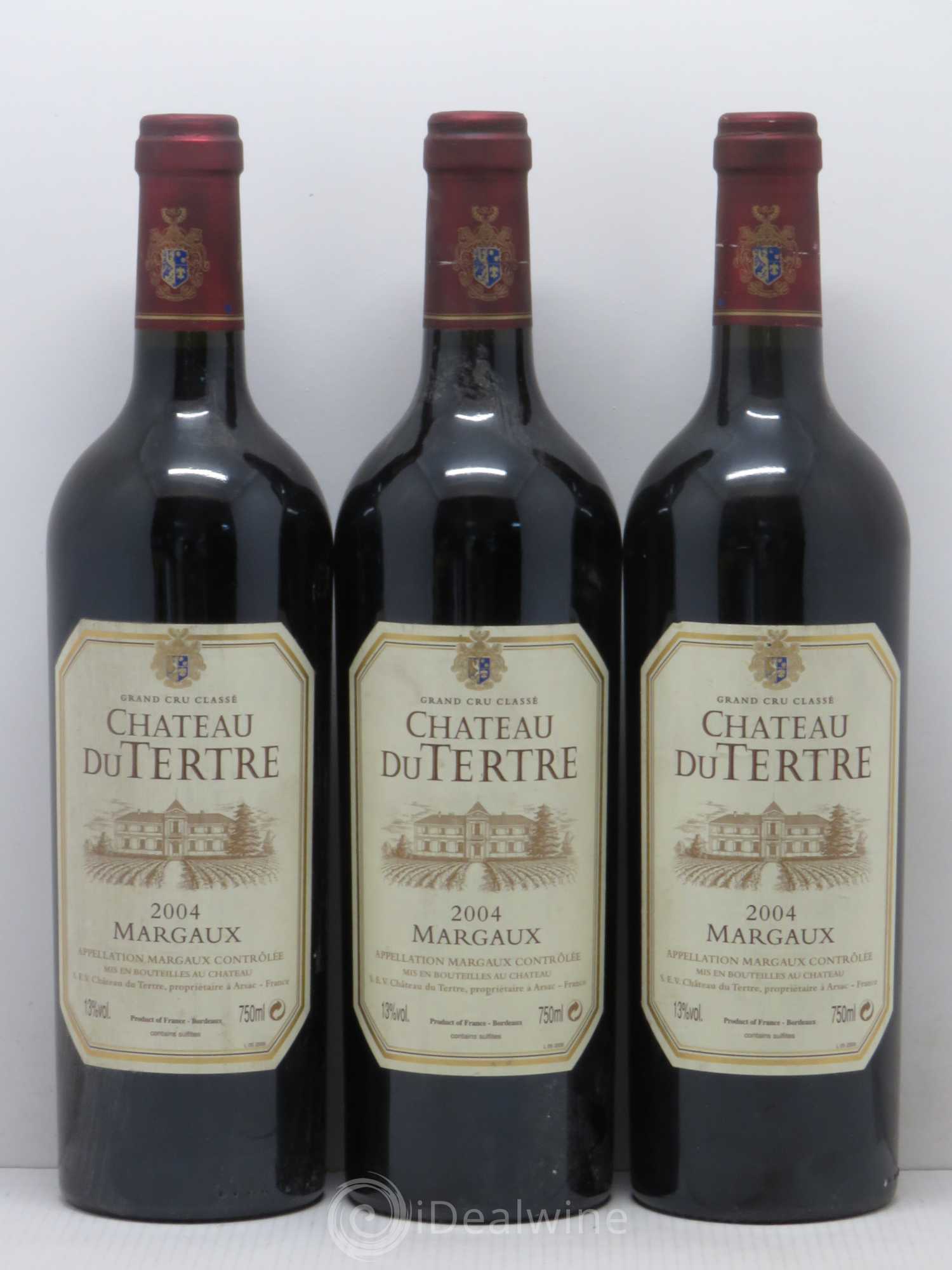 Château du Tertre 5ème Grand Cru Classé 2004 - Lot de 6 bouteilles - 2