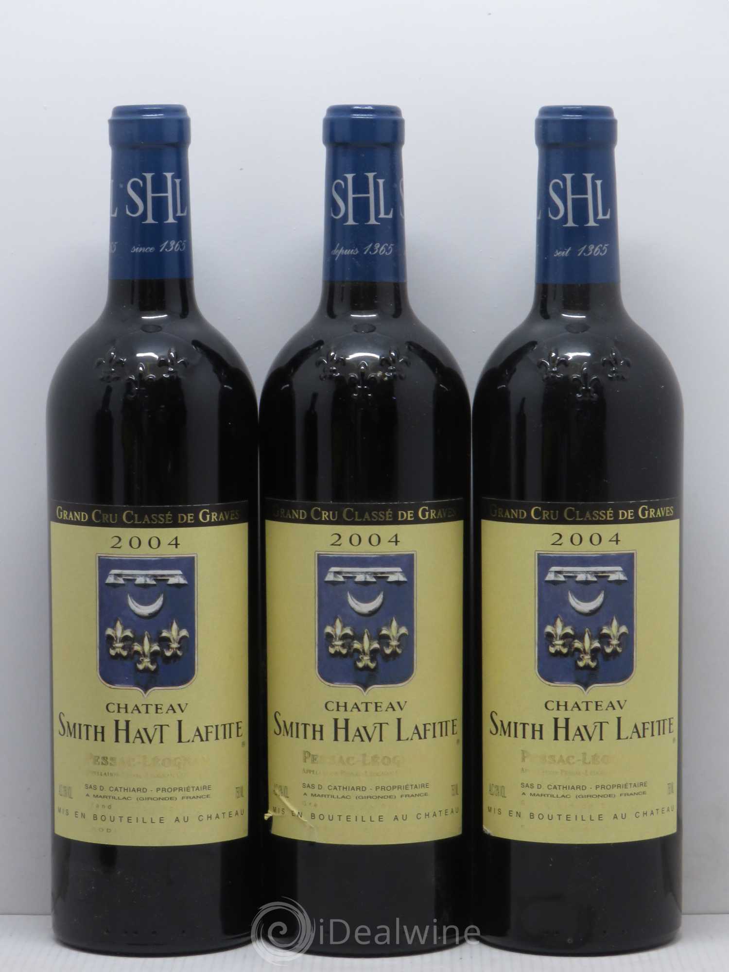Château Smith Haut Lafitte Cru Classé de Graves 2004 - Lot de 6 bouteilles - 1