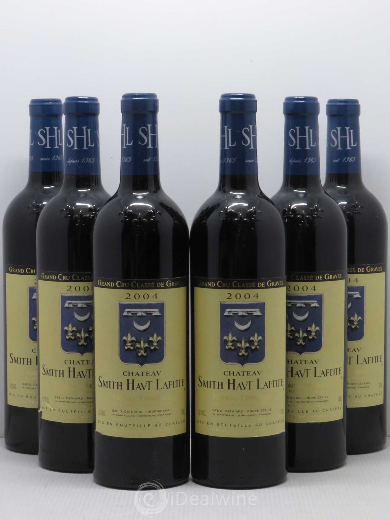 Château Smith Haut Lafitte Cru Classé de Graves 2004 - Lot de 6 bouteilles - 0