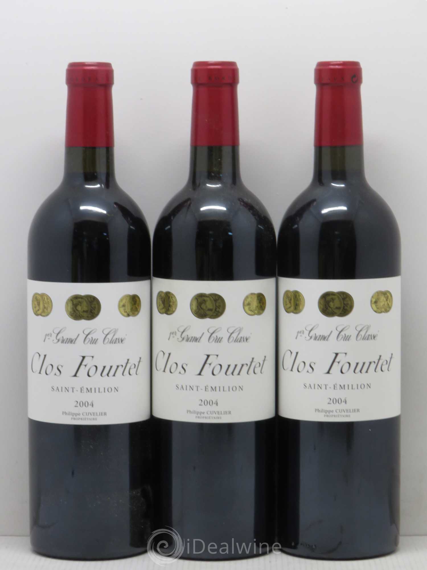 Clos Fourtet 1er Grand Cru Classé B 2004 - Lot de 6 bouteilles - 2