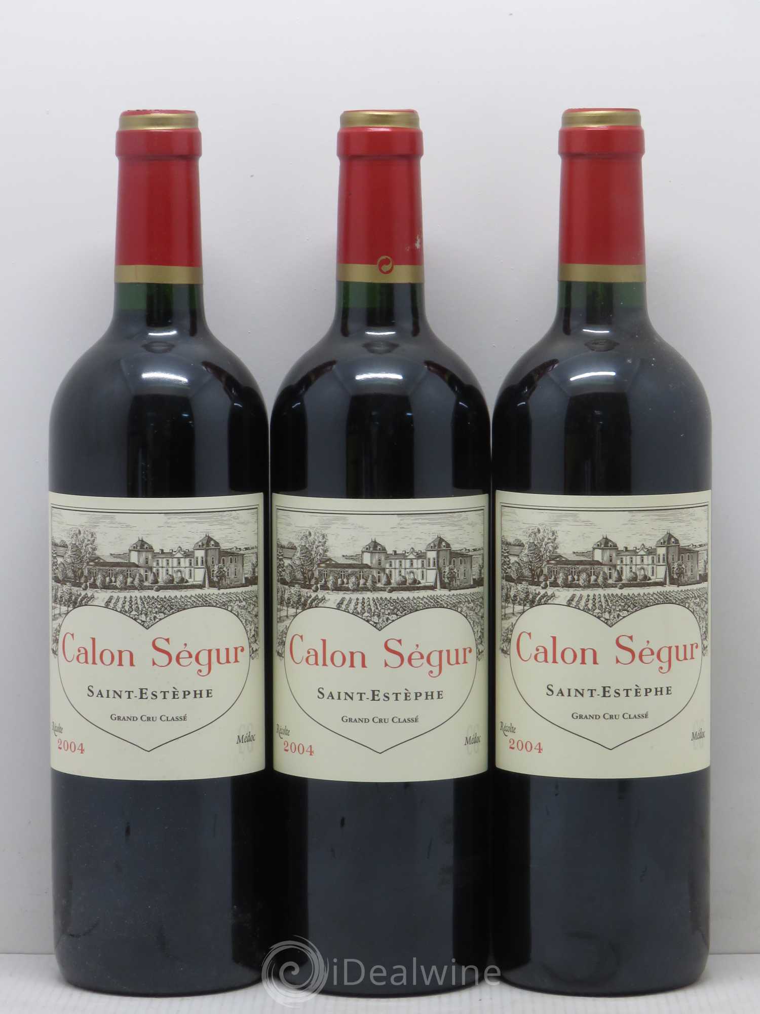 Château Calon Ségur 3ème Grand Cru Classé 2004 - Lot de 6 bouteilles - 2