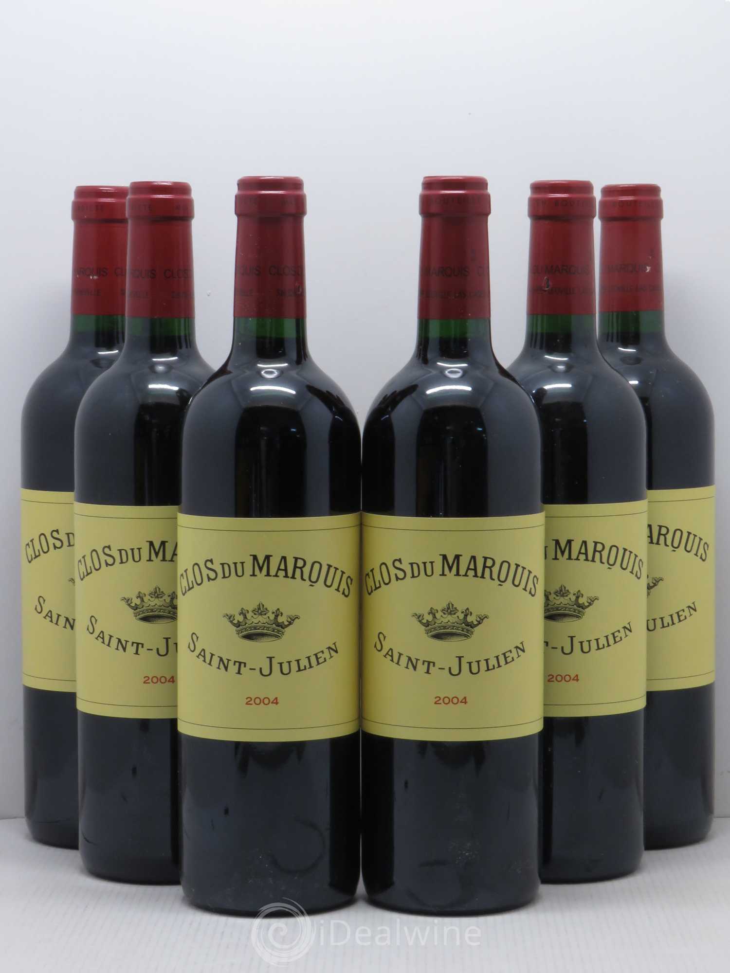Clos du Marquis 2004 - Lot de 6 bouteilles - 0