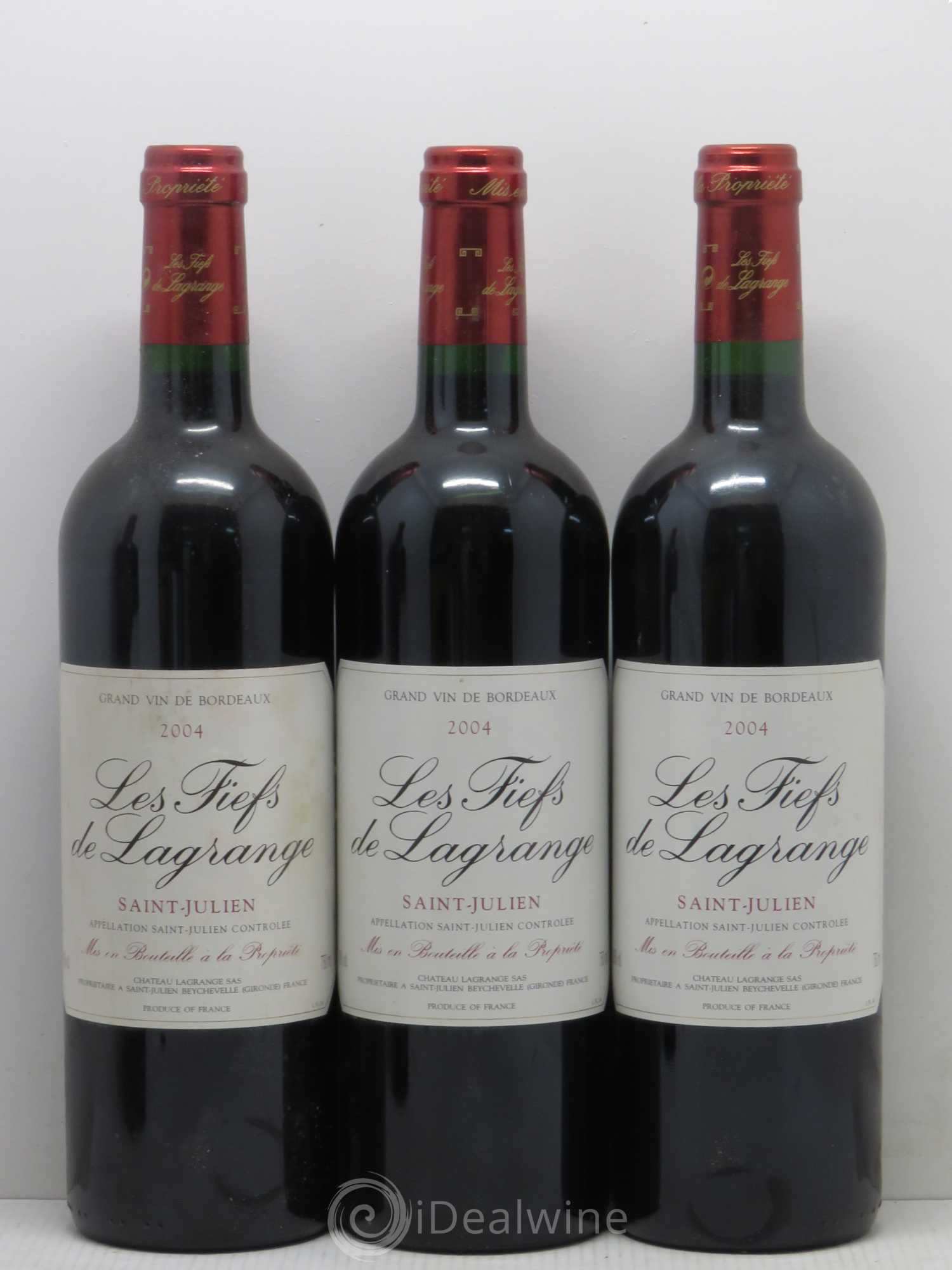 Les Fiefs de Lagrange Second Vin 2004 - Lot de 6 bouteilles - 1