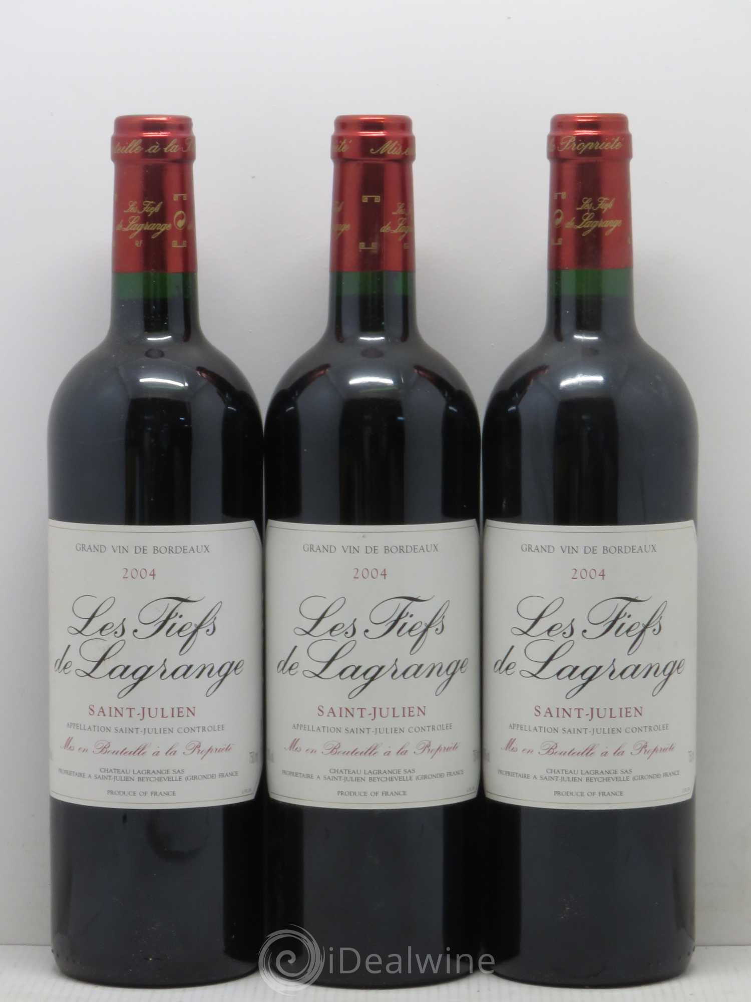 Les Fiefs de Lagrange Second Vin 2004 - Lot de 6 bouteilles - 2