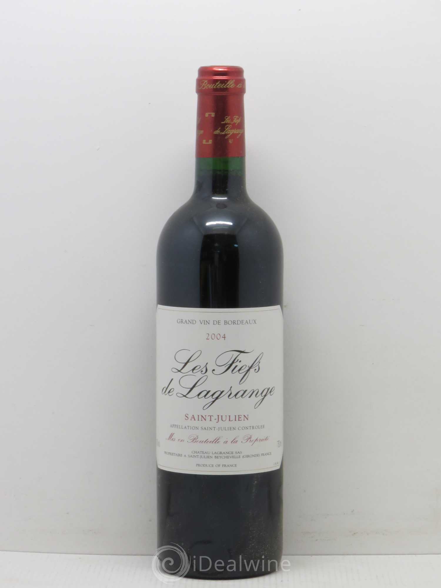 Les Fiefs de Lagrange Second Vin 2004 - Lot de 1 bouteille - 0