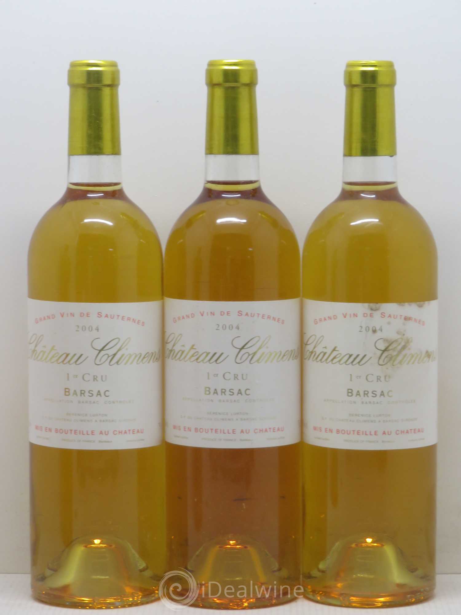 Château Climens 1er Grand Cru Classé 2004 - Lotto di 6 bottiglie - 1