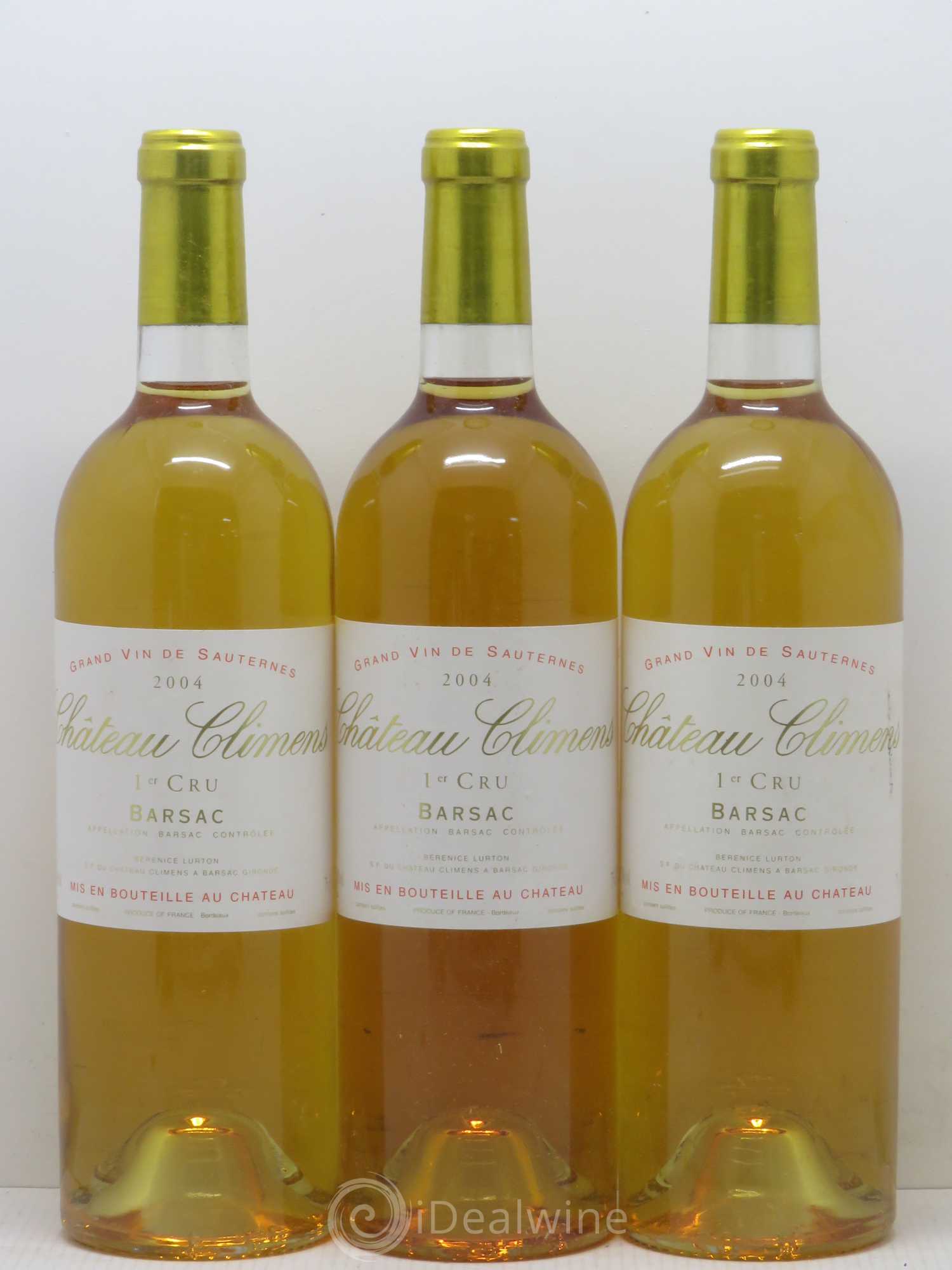 Château Climens 1er Grand Cru Classé 2004 - Lotto di 6 bottiglie - 2