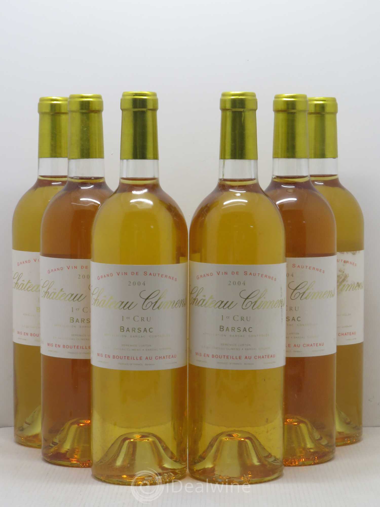 Château Climens 1er Grand Cru Classé 2004 - Lotto di 6 bottiglie - 0