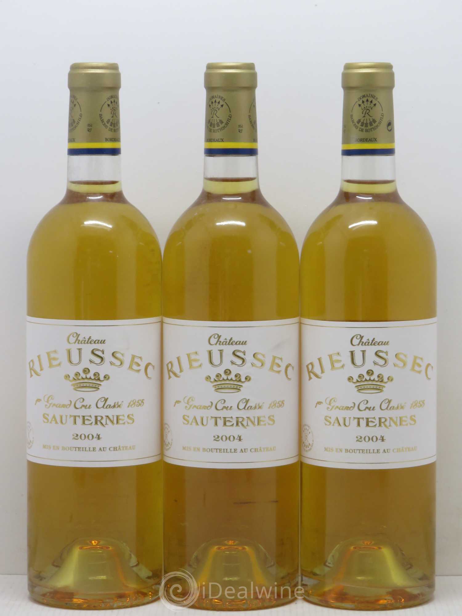 Château Rieussec 1er Grand Cru Classé 2004 - Lotto di 6 bottiglie - 1